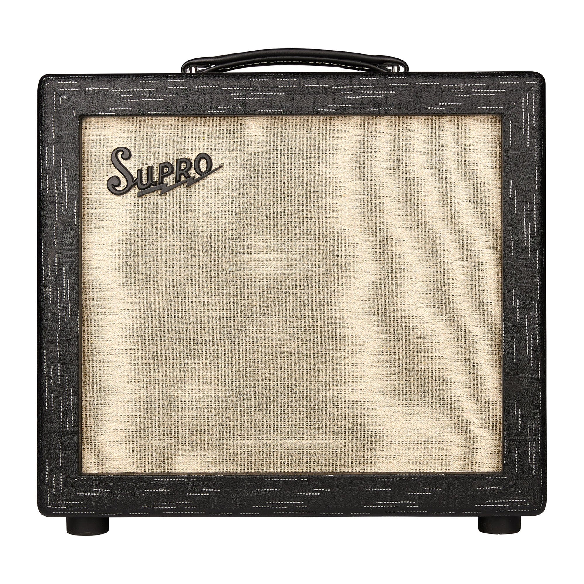 Supro Amulet 110 15W 1x10 Guitar Combo Amp Black Scandia Amps / Guitar Combos