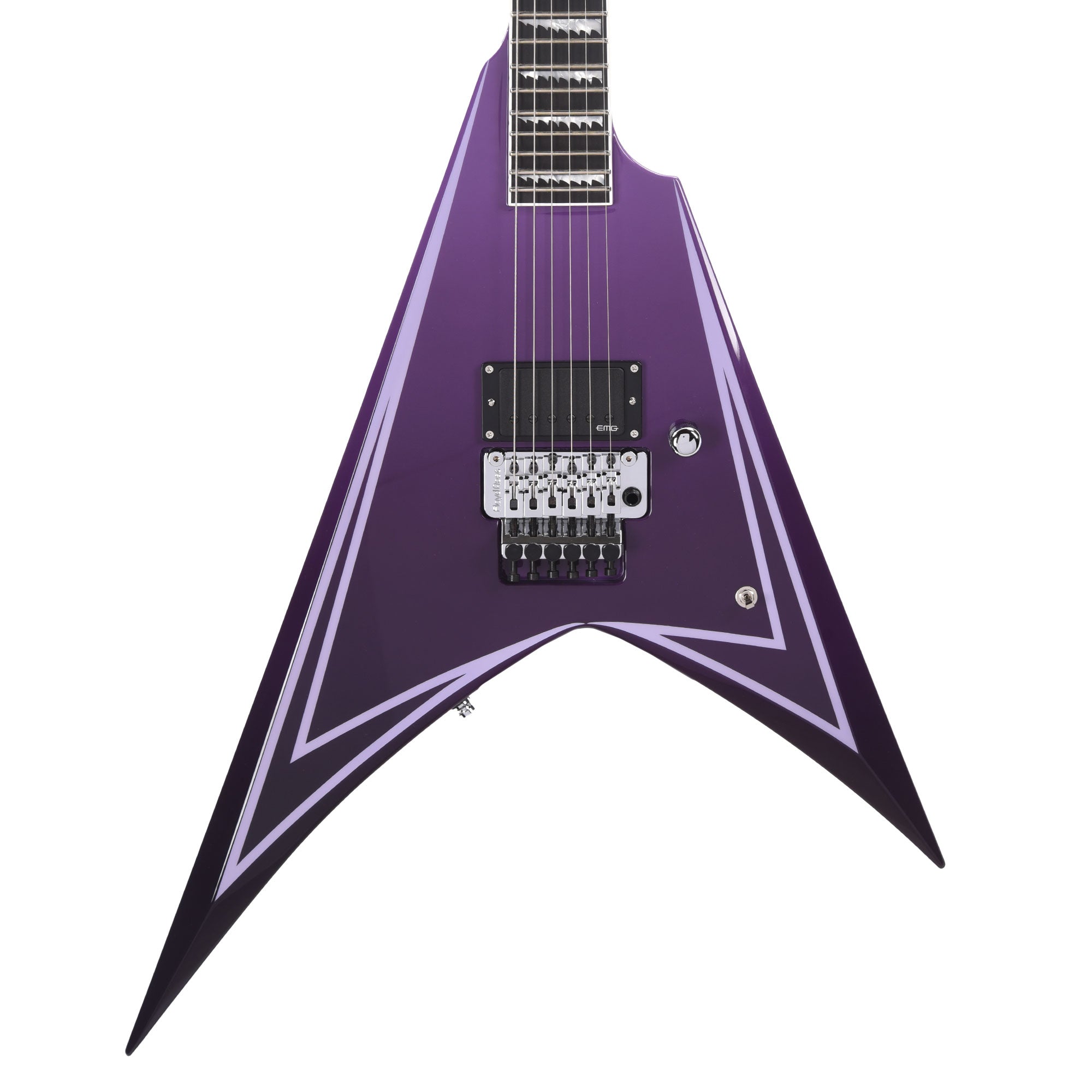 ESP Alexi Hexed Purple Fade w/Pinstripes