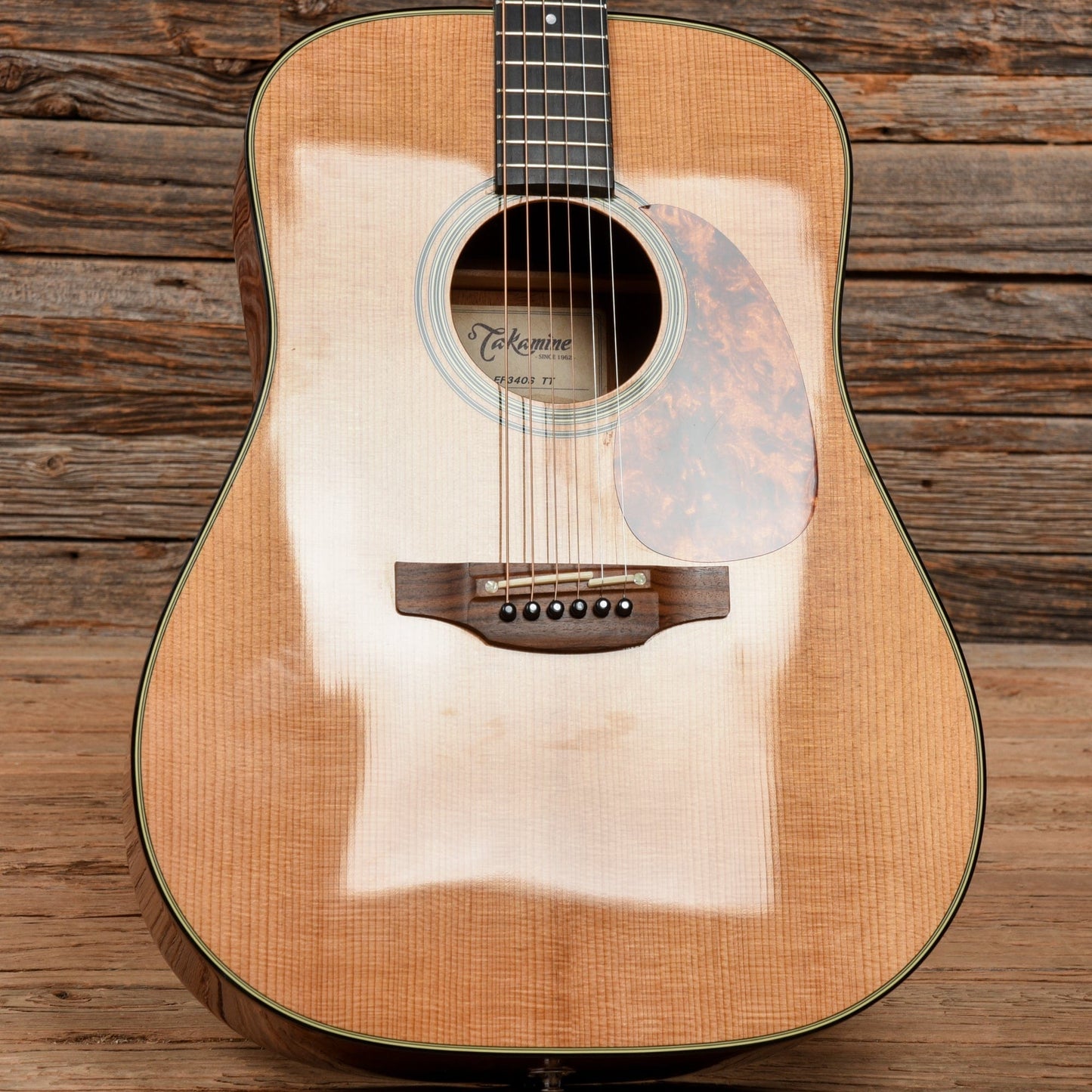 Takamine EF340S-TT Natural Acoustic Guitars / OM and Auditorium