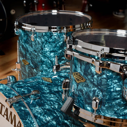 Tama Starclassic 12/16/22 3pc. Walnut/Birch Drum Kit Turquoise Pearl Drums and Percussion / Acoustic Drums / Full Acoustic Kits