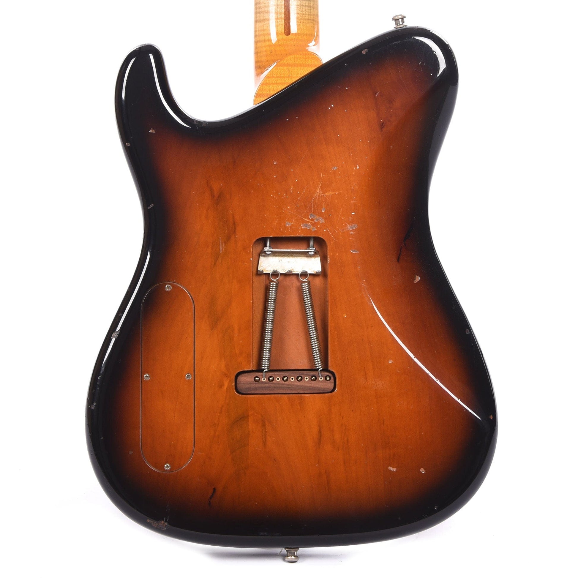 Tausch 665 RAW HSH Figured Maple Aged Antique Burst w/Flame Maple Neck Electric Guitars / Solid Body