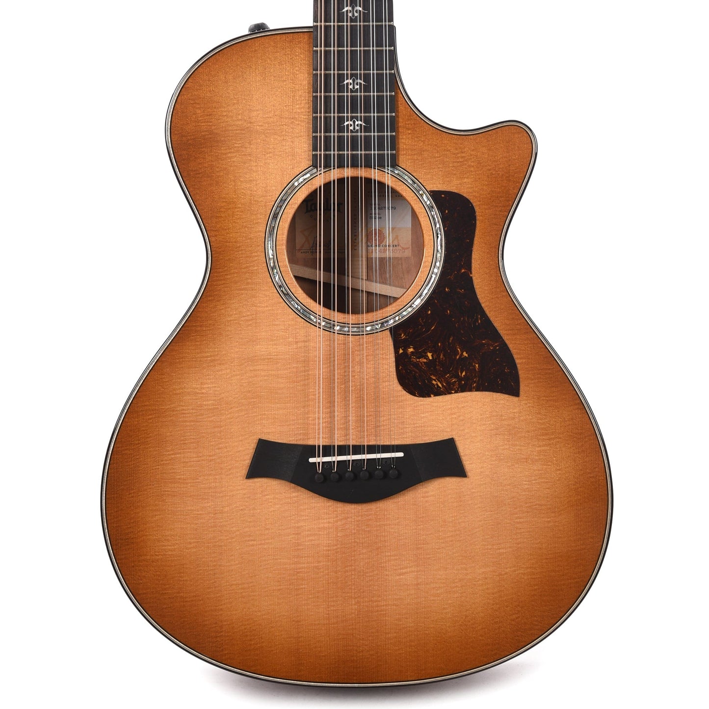 Taylor 552ce 12-Fret 12-String Grand Concert Torrefied Sitka/Eucalyptus Tobacco ES2 Acoustic Guitars / Concert