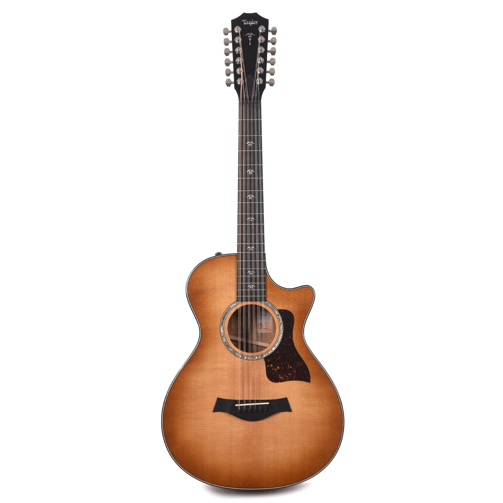 Taylor 552ce 12-Fret 12-String Grand Concert Torrefied Sitka/Eucalyptus Tobacco ES2 Acoustic Guitars / Concert