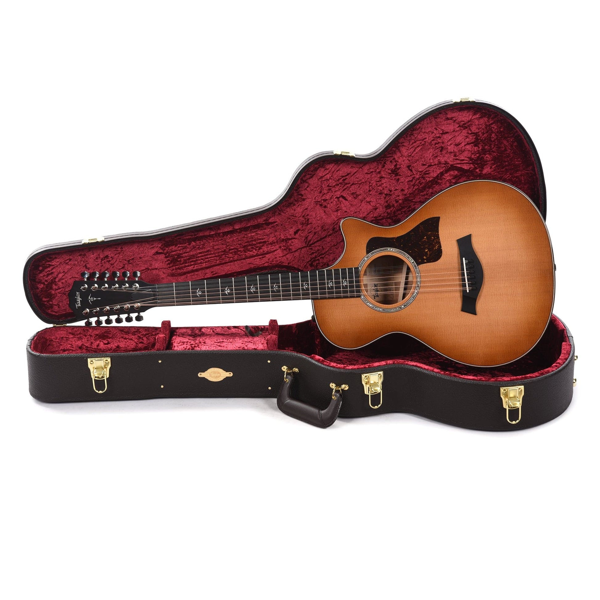 Taylor 552ce 12-Fret 12-String Grand Concert Torrefied Sitka/Eucalyptus Tobacco ES2 Acoustic Guitars / Concert