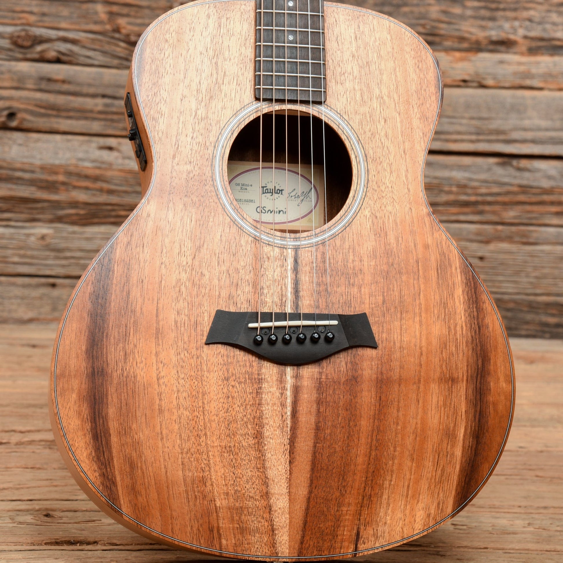 Taylor GS Mini-e Koa Natural 2022 Acoustic Guitars / Mini/Travel