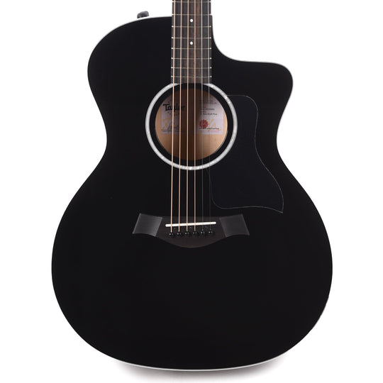 Taylor 214ce-BLK Plus Grand Auditorium Spruce/Big Leaf Maple Black Acoustic Guitars / OM and Auditorium