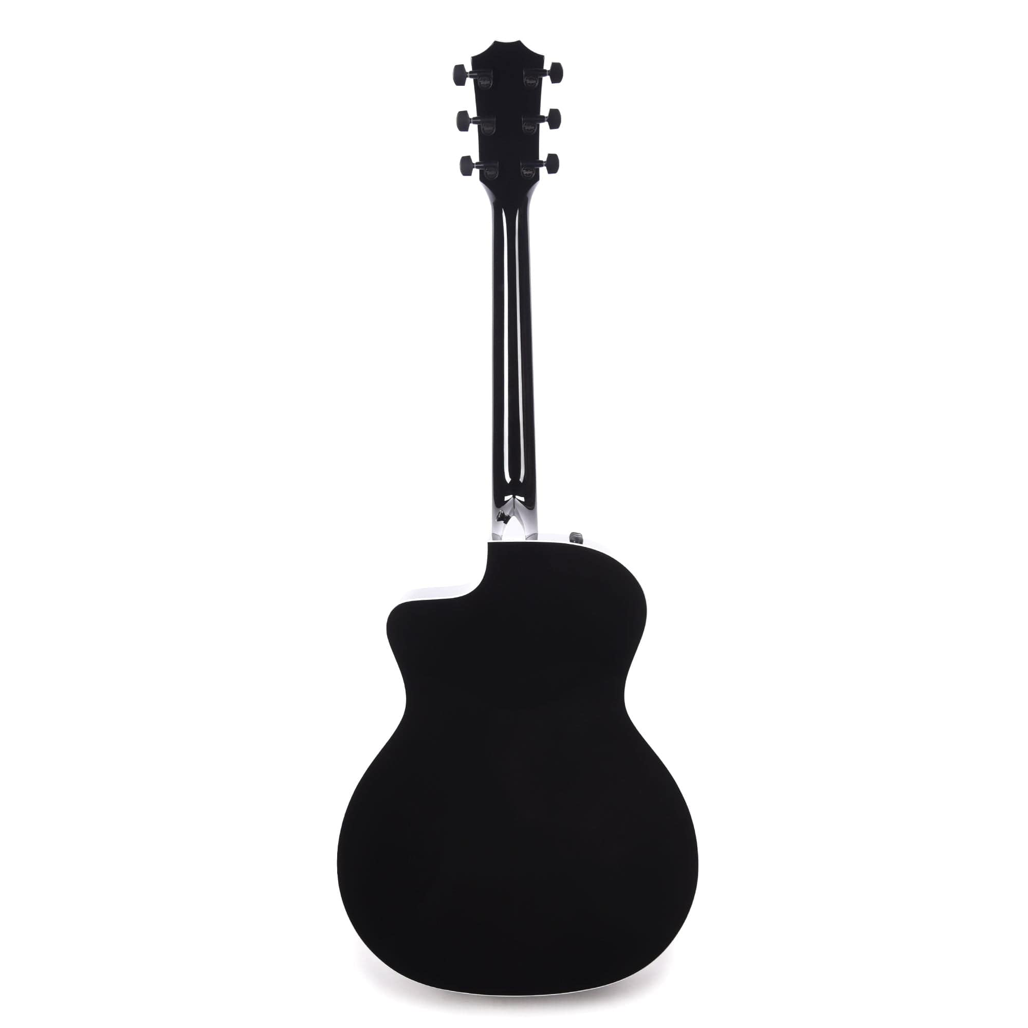 Taylor 214ce-BLK Plus Grand Auditorium Spruce/Big Leaf Maple Black Acoustic Guitars / OM and Auditorium