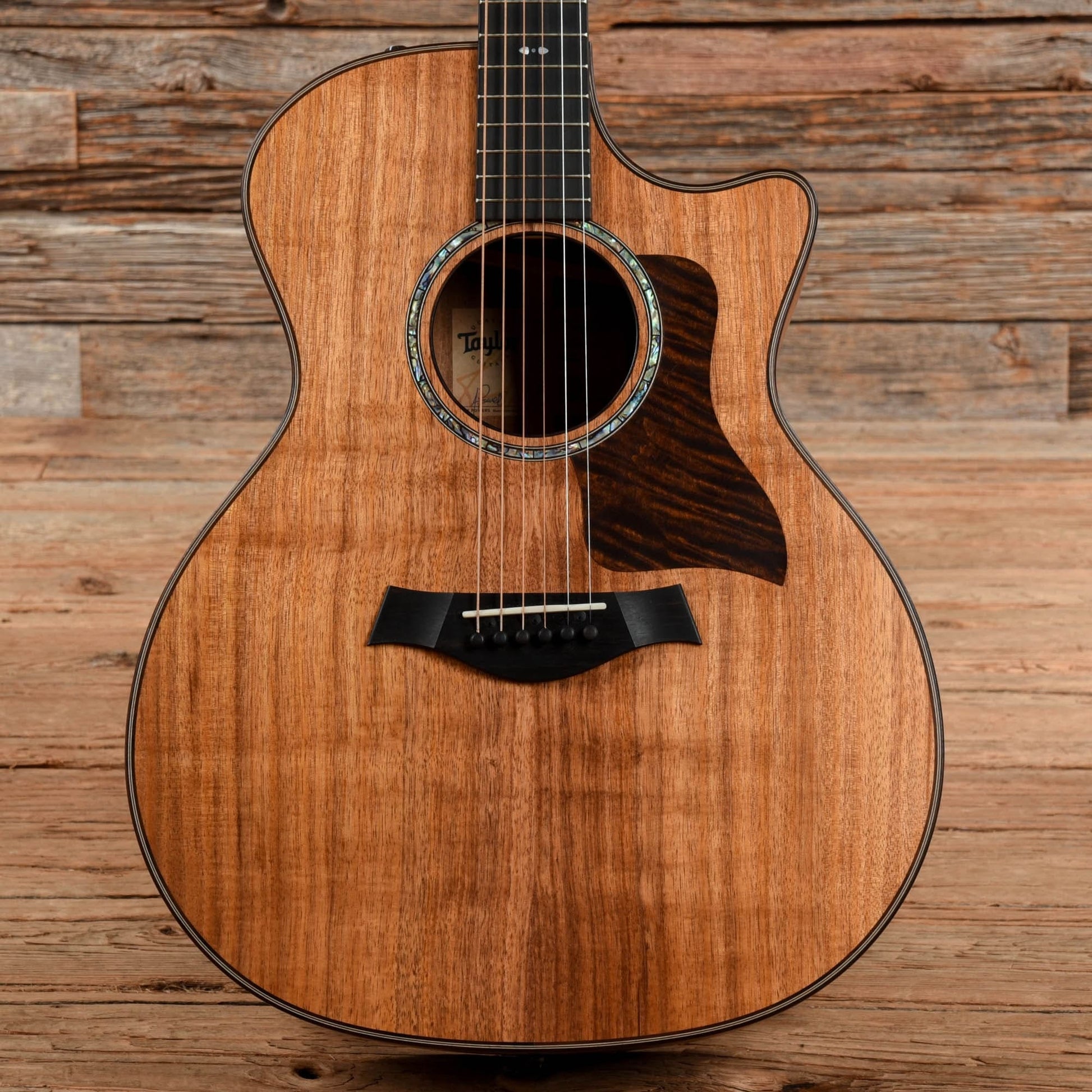 Taylor 724ce Hawaiian Koa Natural 2023 Acoustic Guitars / OM and Auditorium