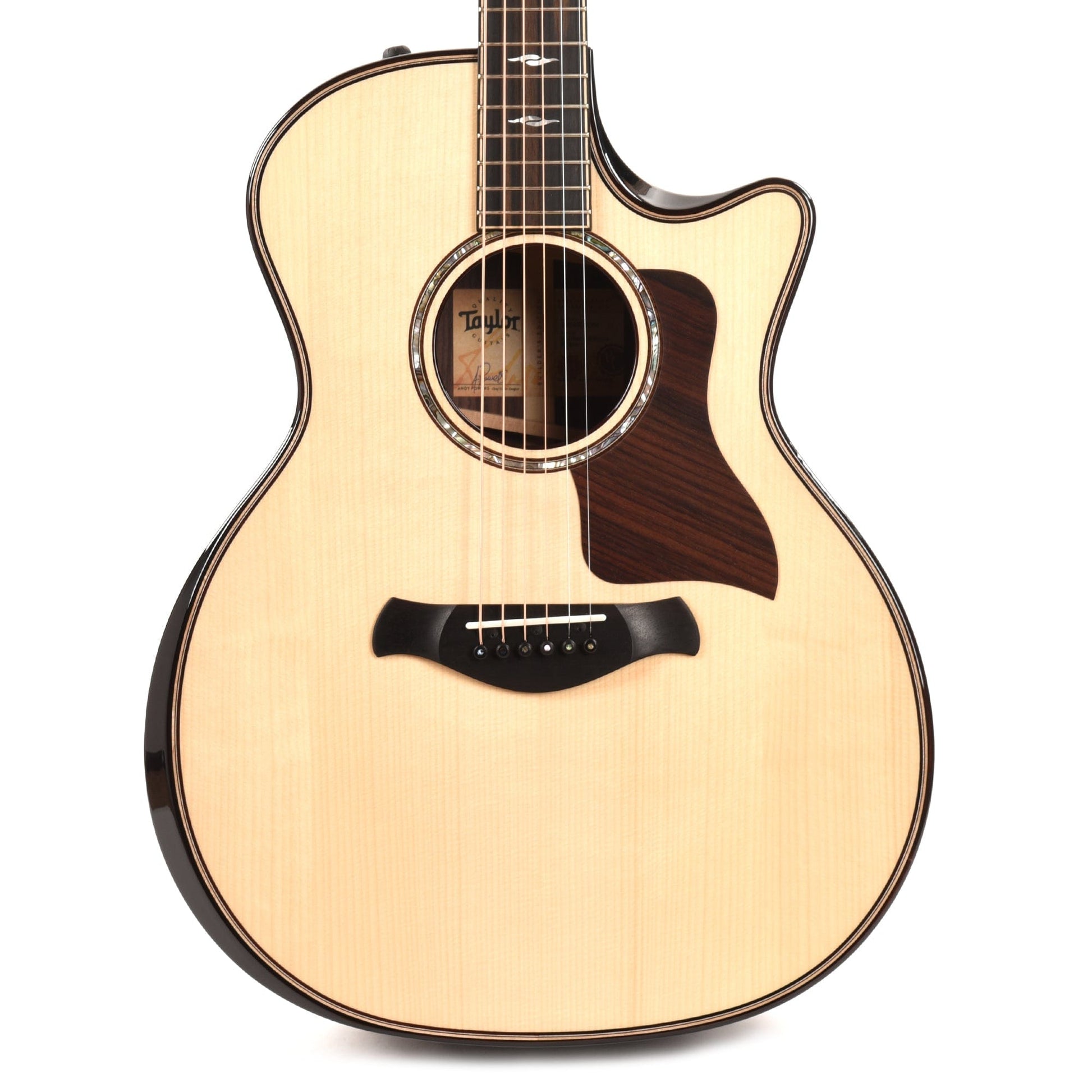 Taylor Builder's Edition 814ce Grand Auditorium Adirondack/Rosewood Natural ES2 Acoustic Guitars / OM and Auditorium