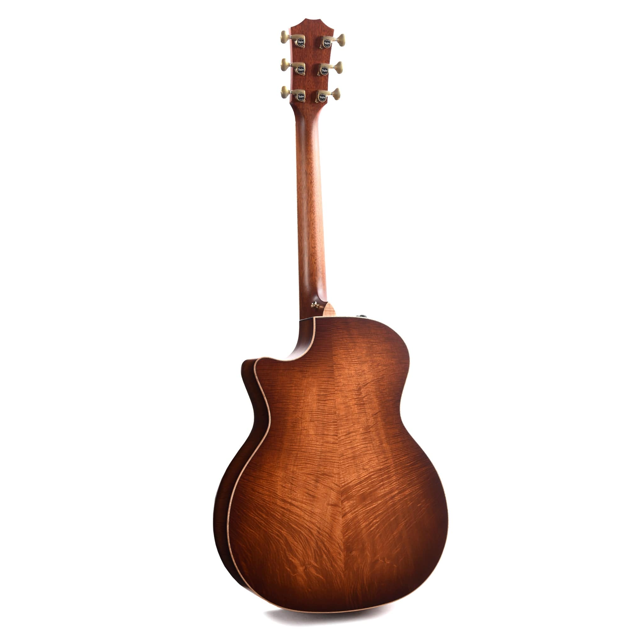 Taylor Custom Grand Auditorium Master Grade Koa Satin Shaded Edgeburst w/Figured Maple Binding & Bouquet Inlay Acoustic Guitars / OM and Auditorium