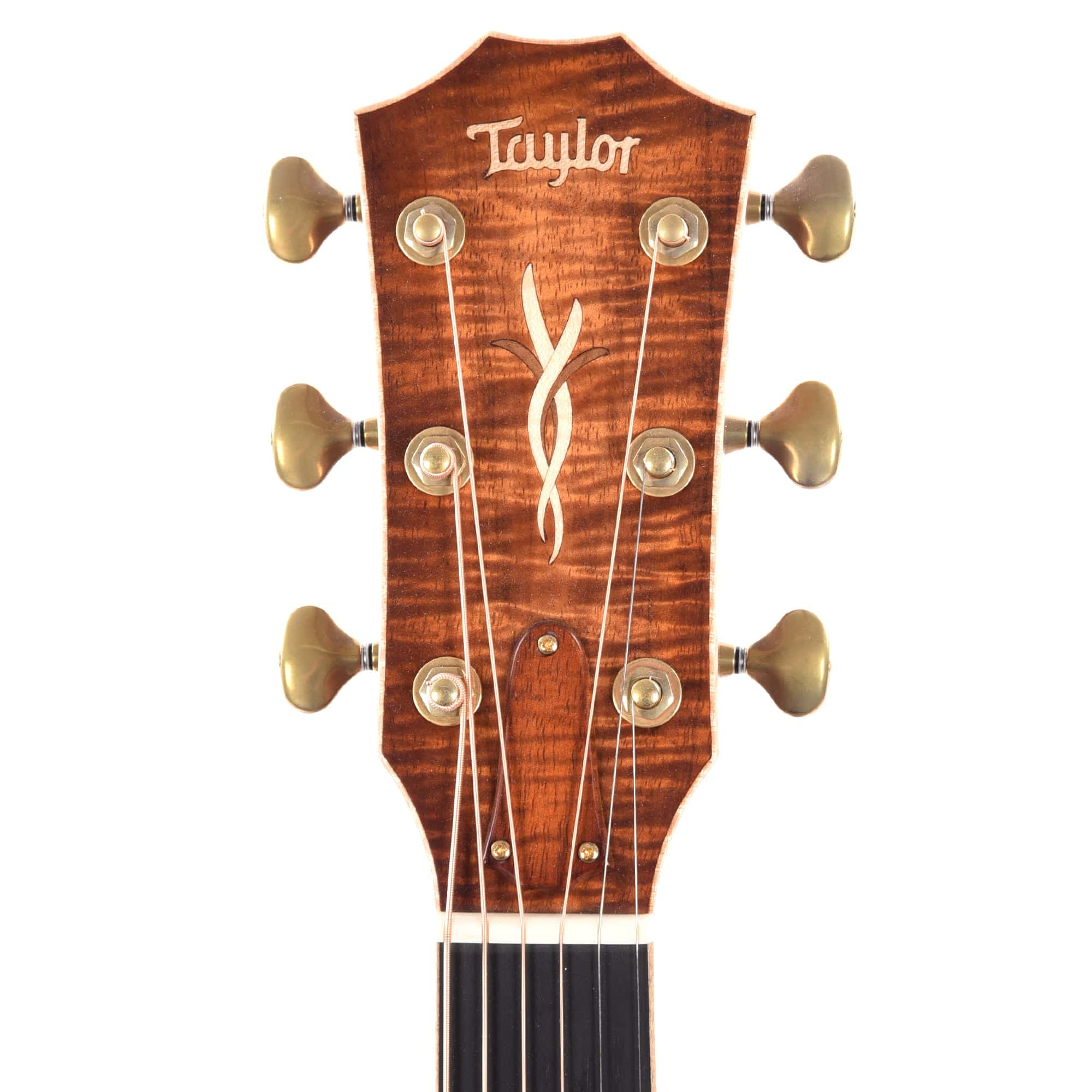 Taylor Custom Grand Auditorium Master Grade Koa Satin Shaded Edgeburst w/Figured Maple Binding & Bouquet Inlay Acoustic Guitars / OM and Auditorium