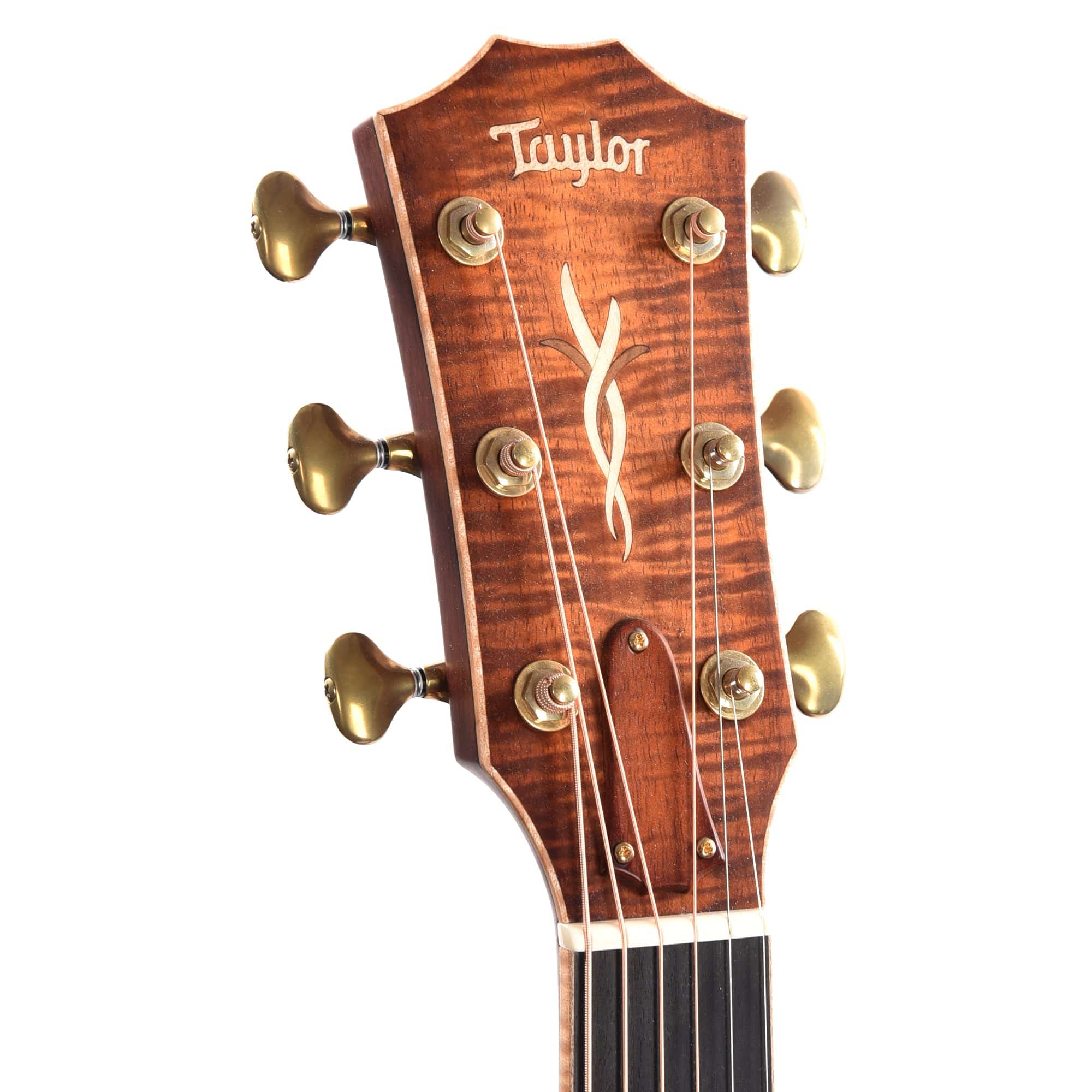 Taylor Custom Grand Auditorium Master Grade Koa Satin Shaded Edgeburst w/Figured Maple Binding & Bouquet Inlay Acoustic Guitars / OM and Auditorium