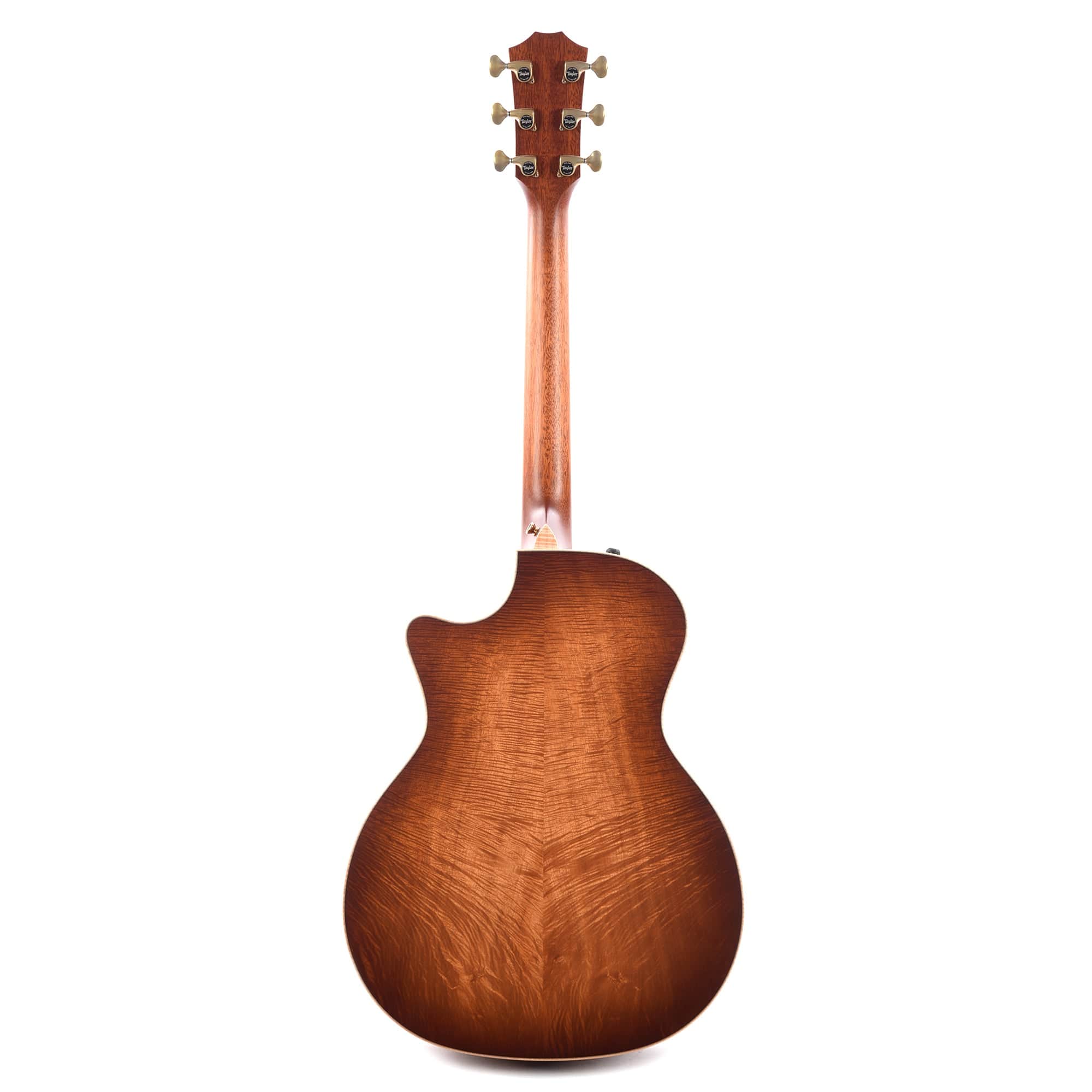 Taylor Custom Grand Auditorium Master Grade Koa Satin Shaded Edgeburst w/Figured Maple Binding & Bouquet Inlay Acoustic Guitars / OM and Auditorium