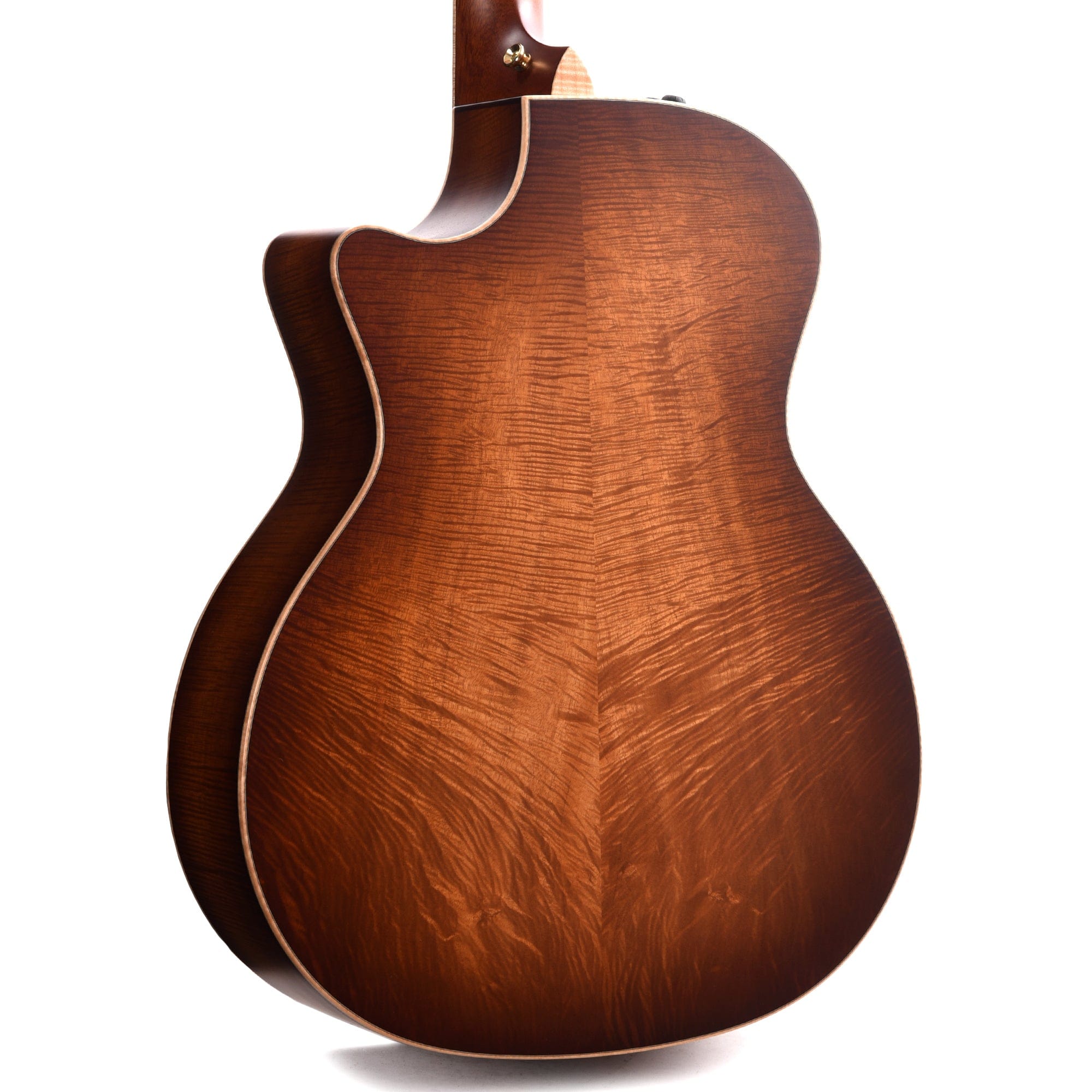 Taylor Custom Grand Auditorium Master Grade Koa Satin Shaded Edgeburst w/Figured Maple Binding & Bouquet Inlay Acoustic Guitars / OM and Auditorium