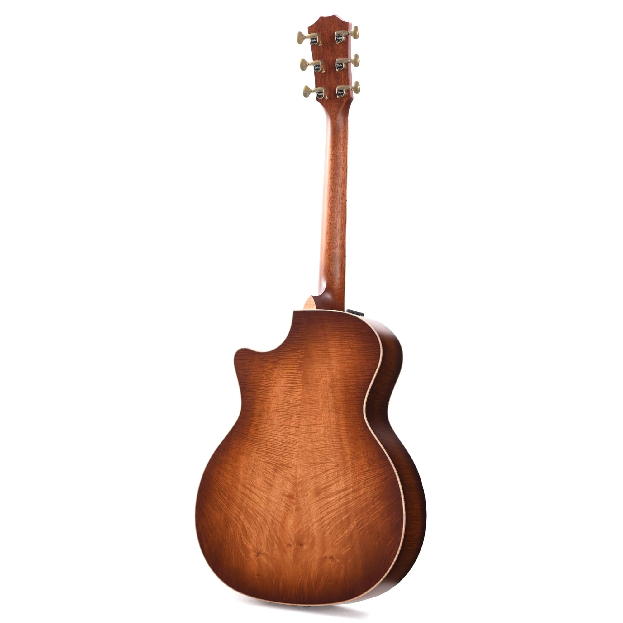 Taylor Custom Grand Auditorium Master Grade Koa Satin Shaded Edgeburst w/Figured Maple Binding & Bouquet Inlay Acoustic Guitars / OM and Auditorium