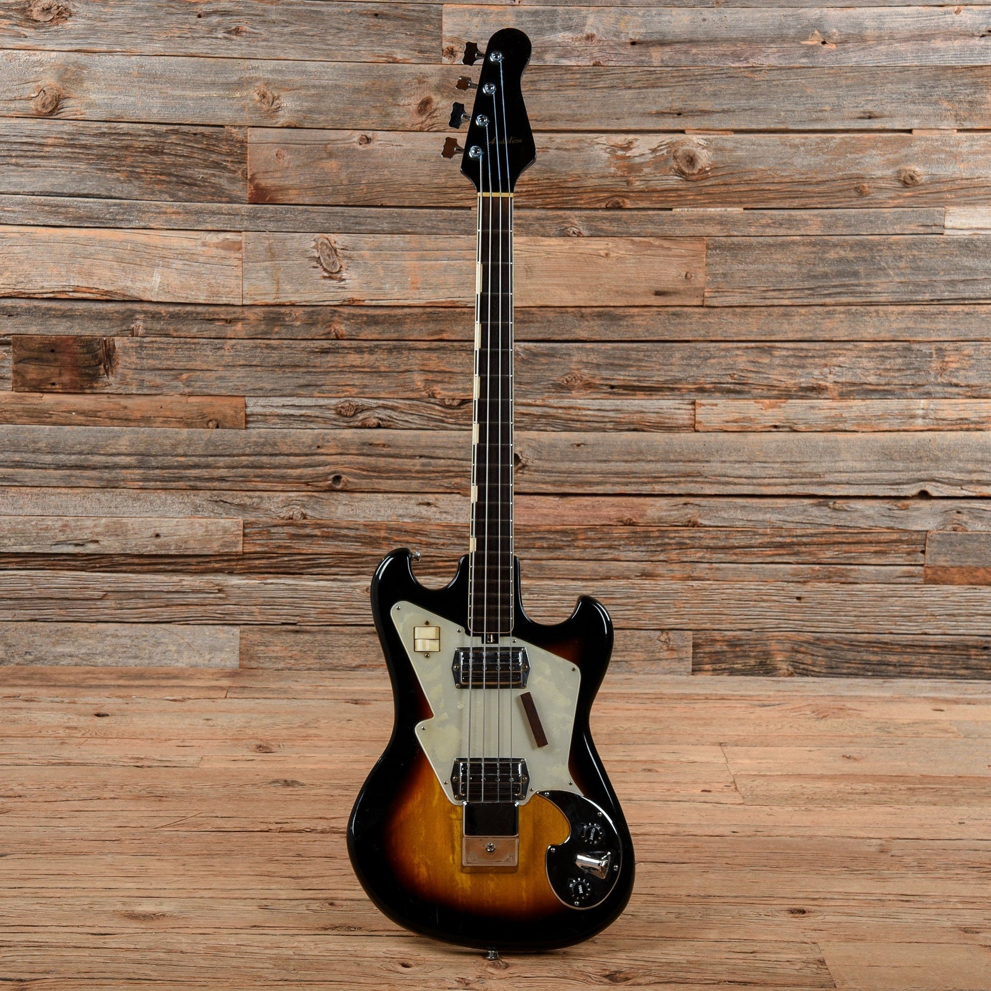 Teisco Audition Bass Sunburst 1960s Bass Guitars / 4-String