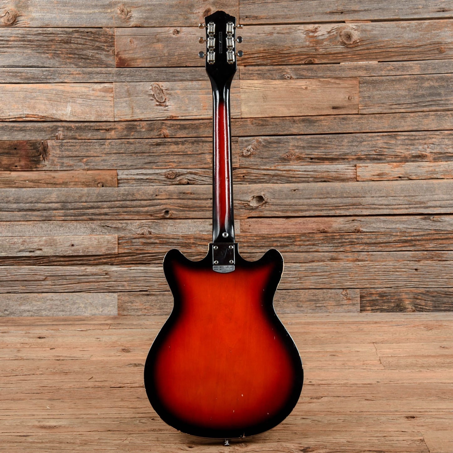 Teisco EP-8T Sunburst 1960s Electric Guitars / Hollow Body