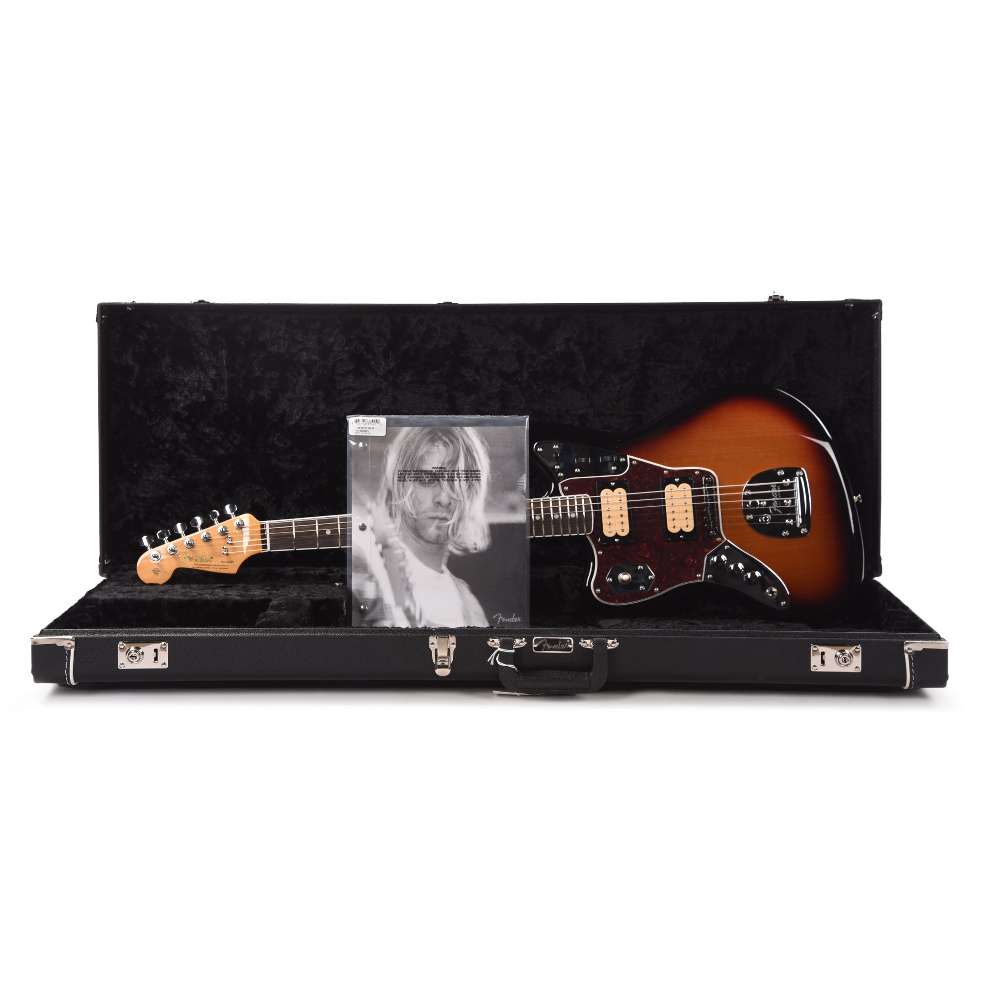 Fender Artist Kurt Cobain Jaguar 3-Color Sunburst LEFTY