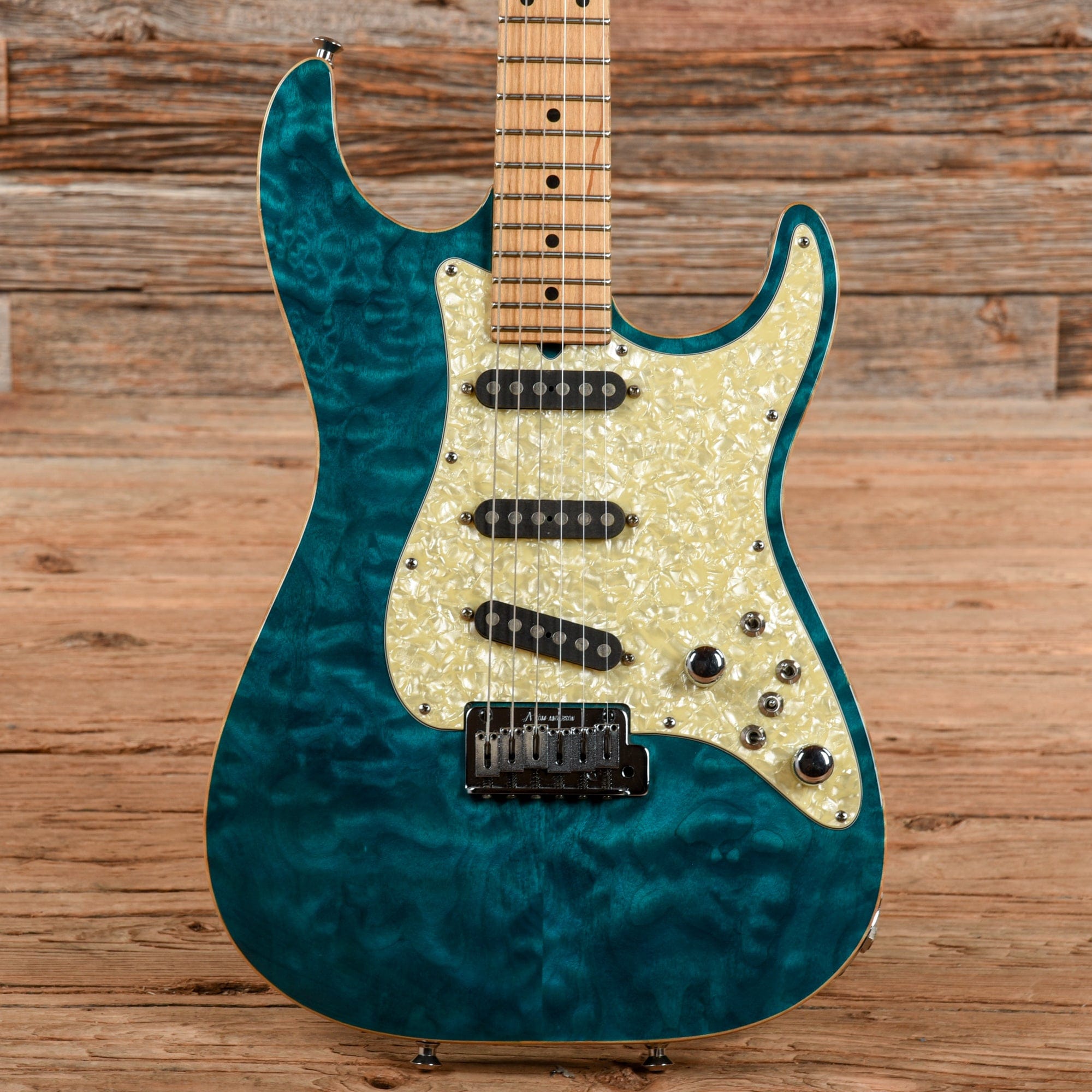 Tom Anderson Drop Top Classic Blue 1994 – Chicago Music Exchange