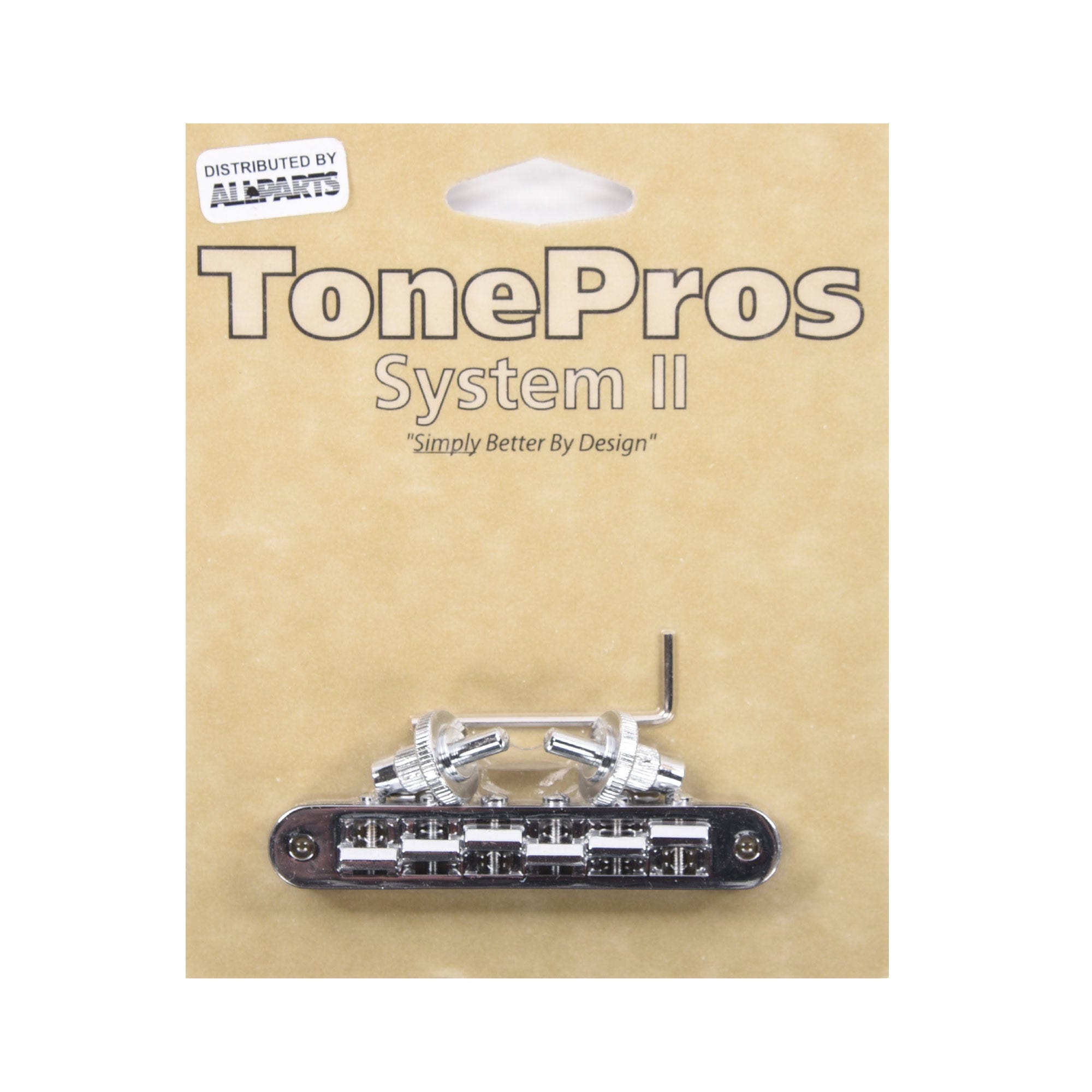 TonePros ブリッジ TP6-N ニッケル Standard Tuneomatic (small posts