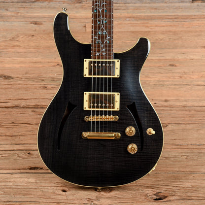 Tradition MTP-450 Transparent Black Electric Guitars / Semi-Hollow