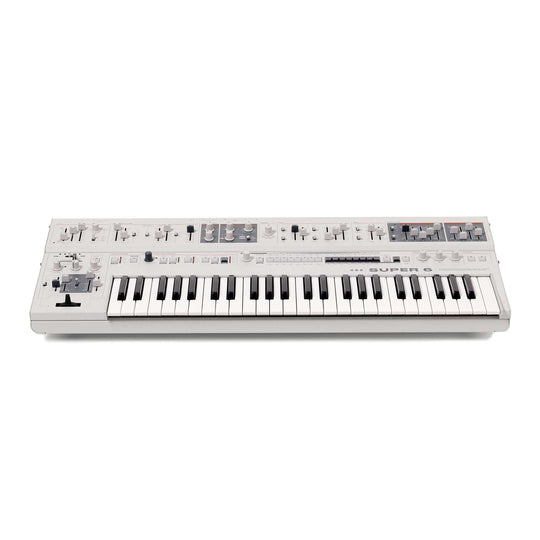 UDO Super 6 Polyphonic Analog Synthesizer Limited Edition White Keyboards and Synths / Synths / Analog Synths