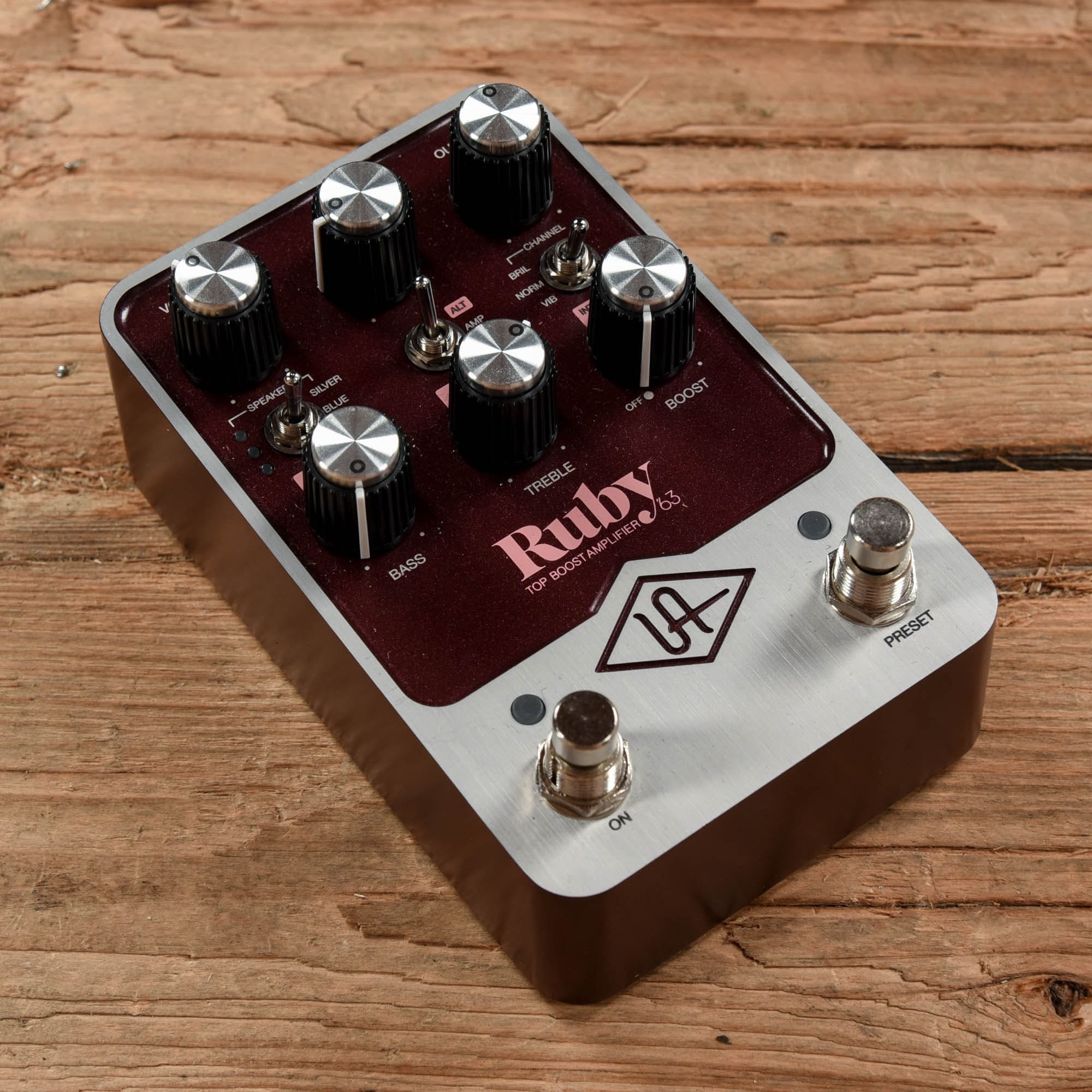 Universal Audio Ruby 63 Top Boost Effects and Pedals / Multi-Effect Unit