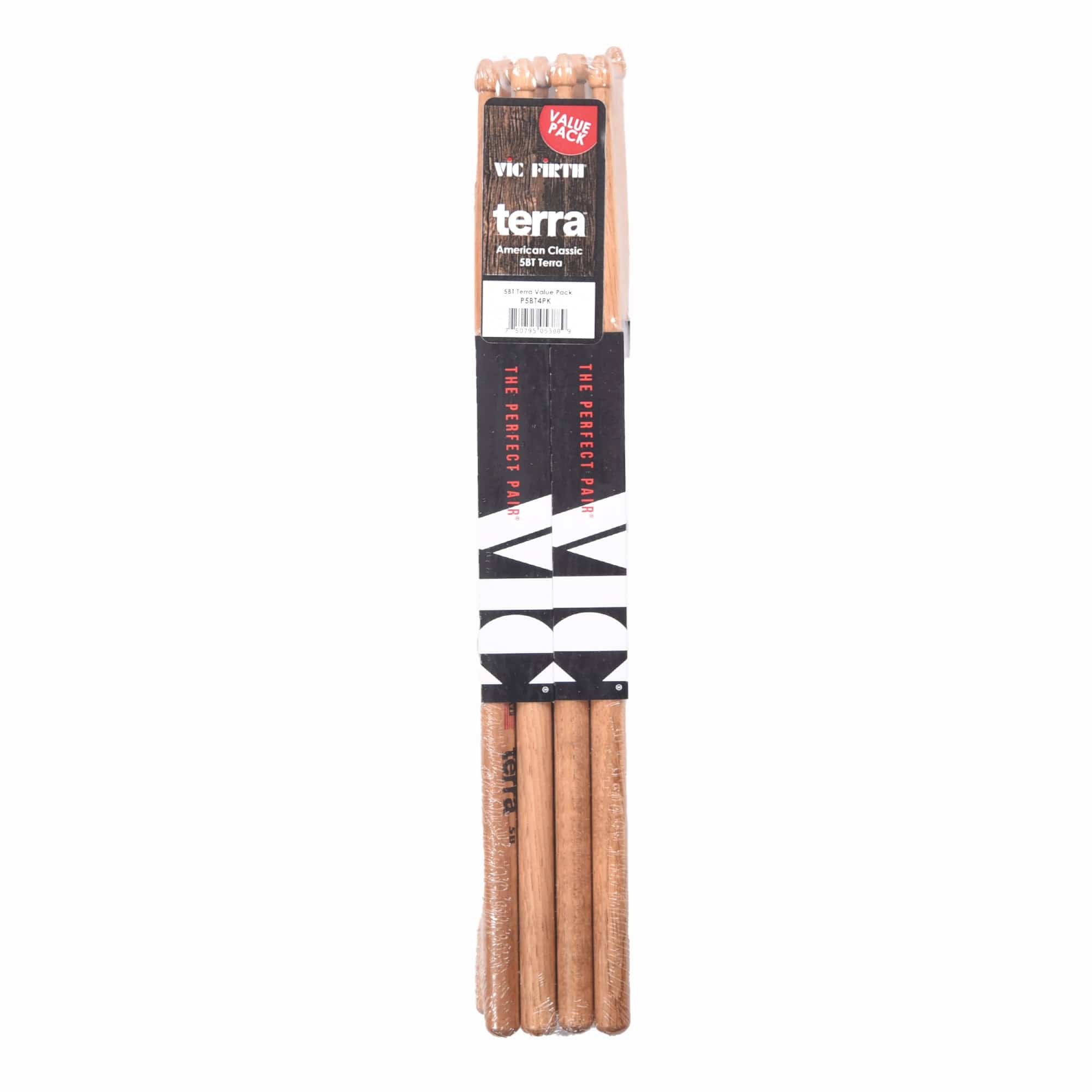 Vic Firth American Classic 5A Wood-Tipped Drumsticks - 3 Pack