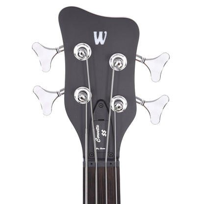 Warwick Pro Series Corvette $$ Nirvana Black Transparent Satin Bass Guitars / 4-String