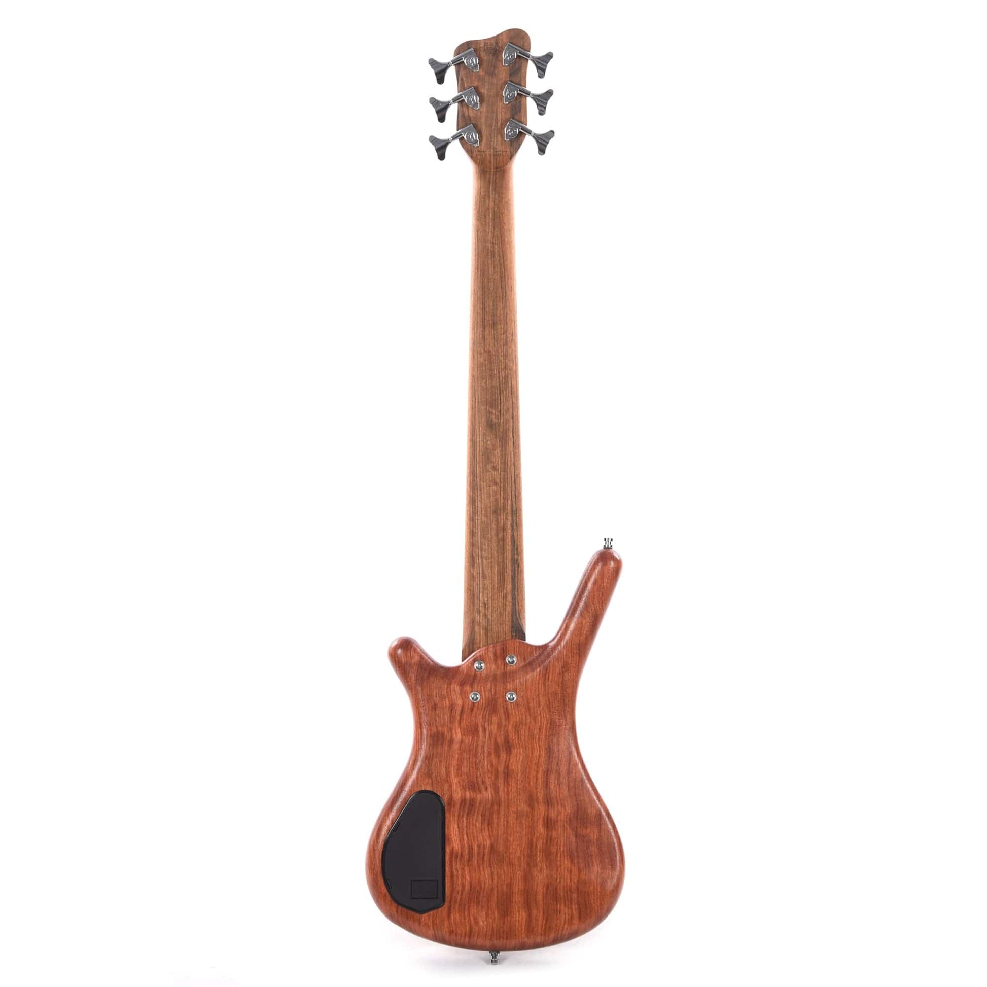 Warwick Pro Series Corvette Standard 6-String Active Bubinga Natural Transparent Satin Bass Guitars / 5-String or More