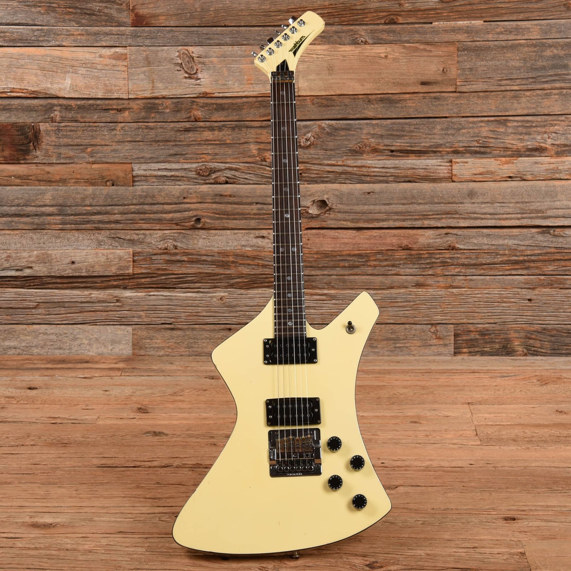 Washburn A-10 White 1980 Electric Guitars / Solid Body