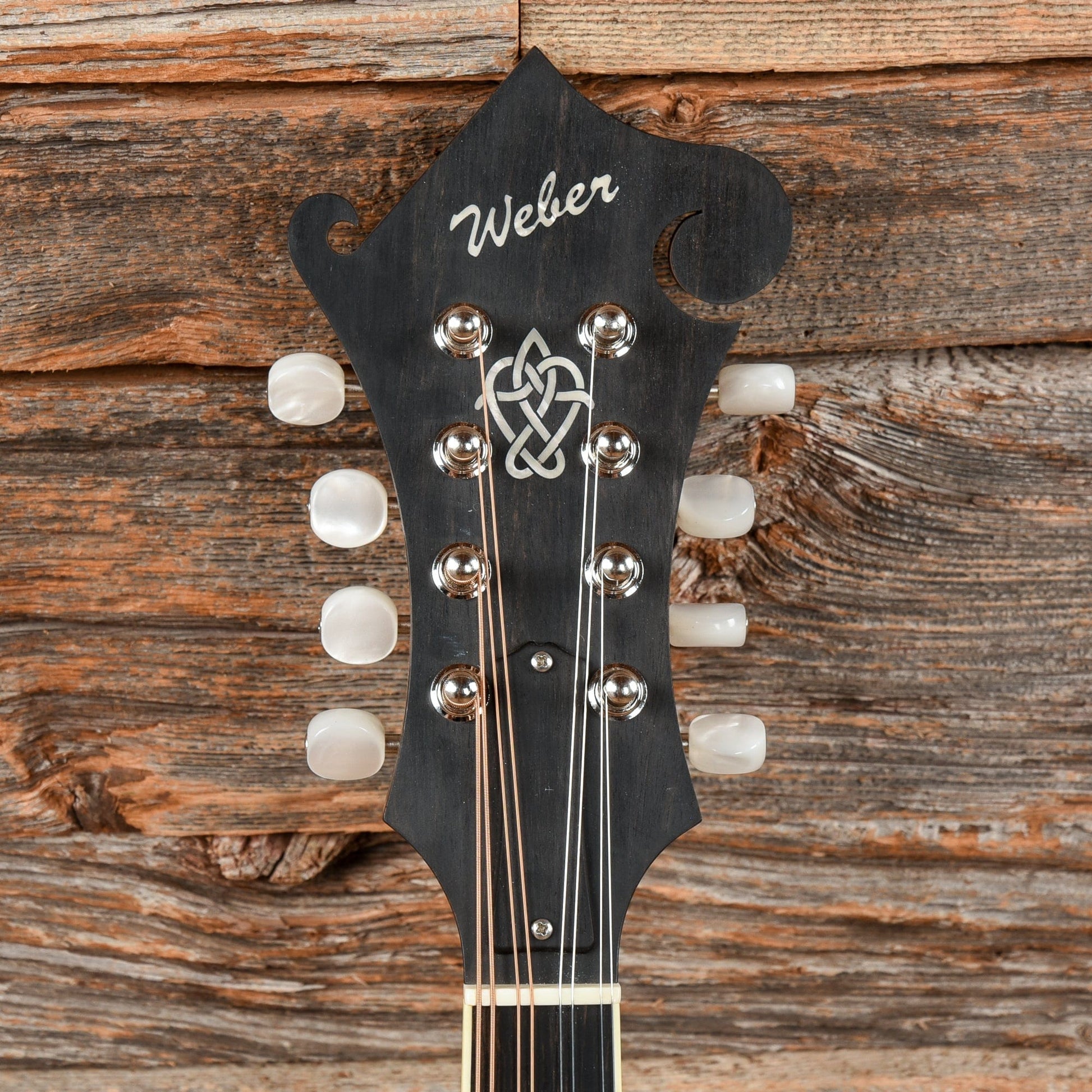 Weber Mandolins Bitteroot F-14-F Mandolin Faded Amber Burst Folk Instruments / Mandolins