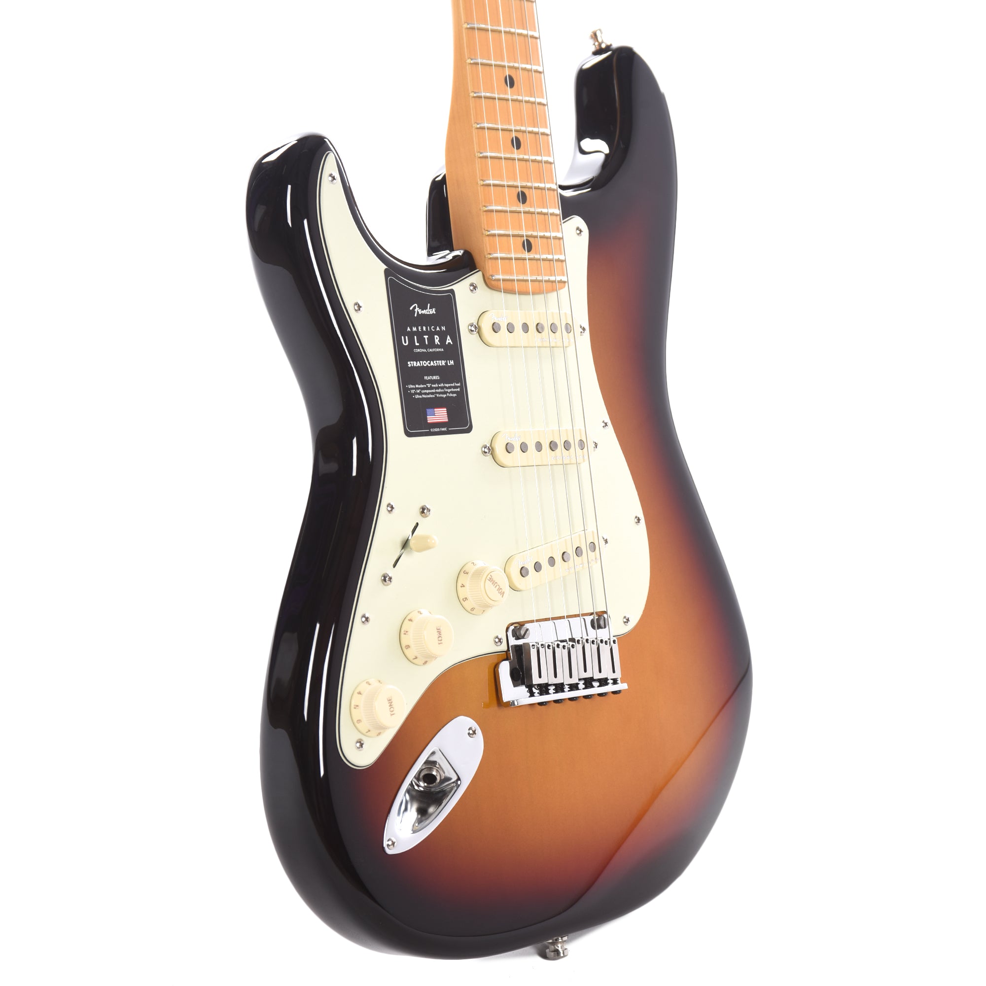 Fender American Ultra Stratocaster Ultraburst LEFTY