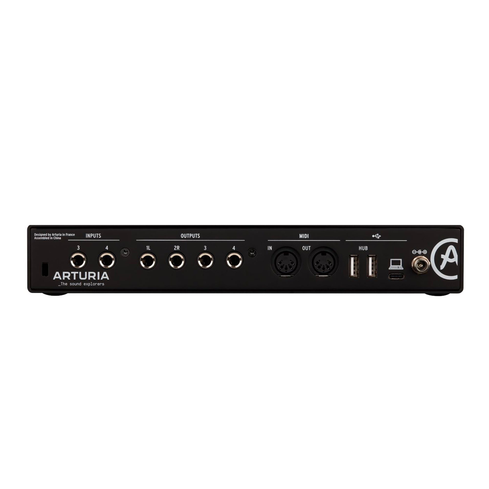 Arturia MiniFuse 4 Audio & MIDI Interface Black