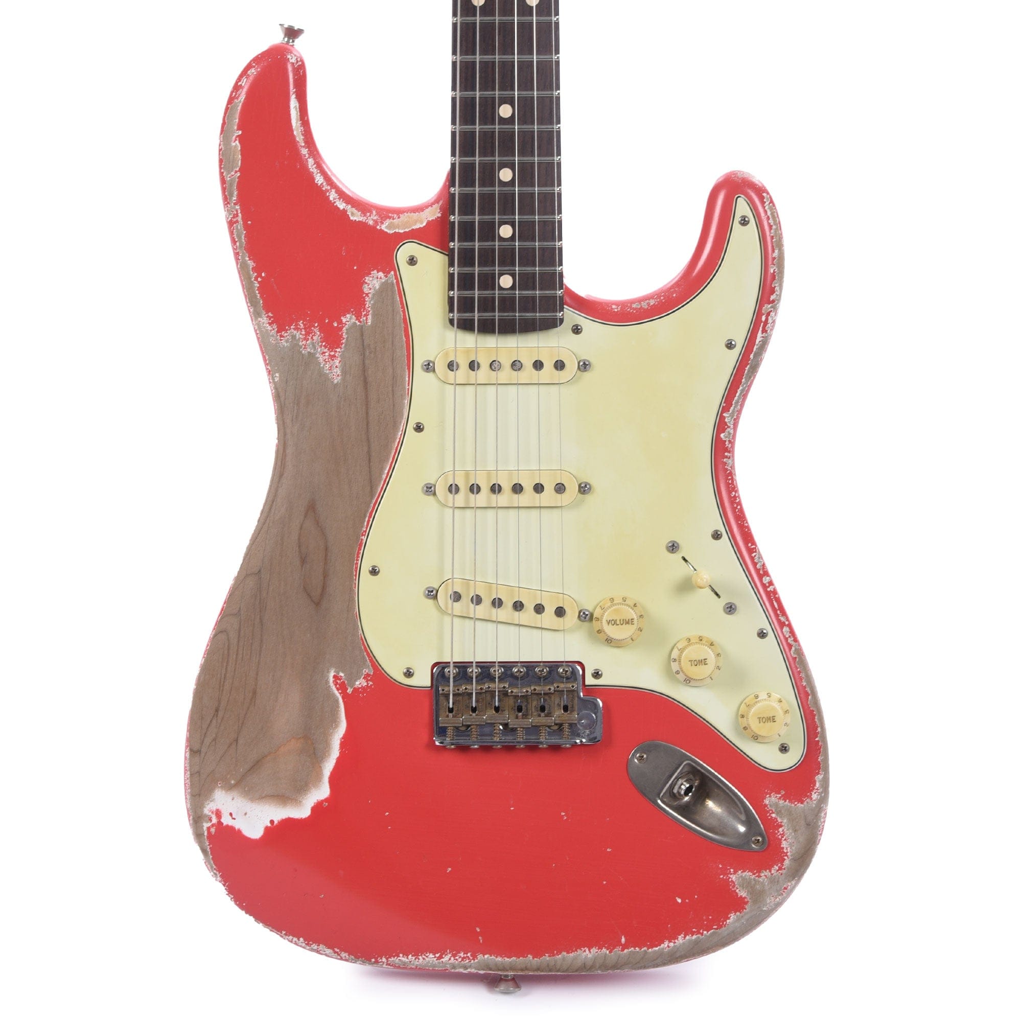 Xotic XSC-1 California Classic Super Heavy Aged Fiesta Red 