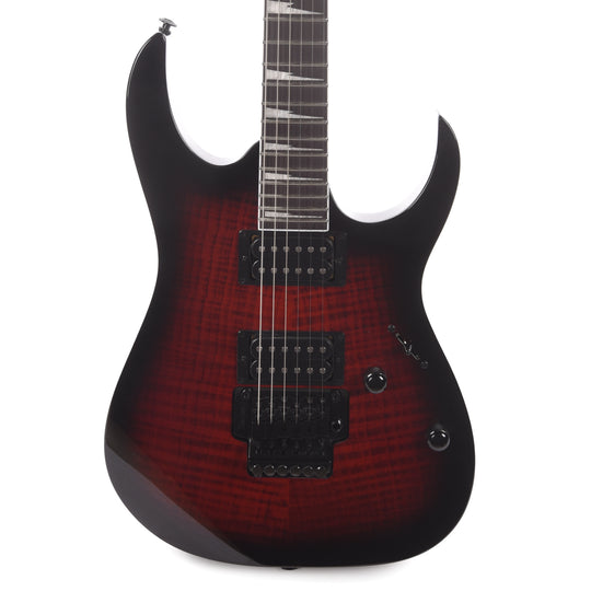 Ibanez GRG320FATRB GIO RG 6-String Electric Guitar Transparent Red Burst