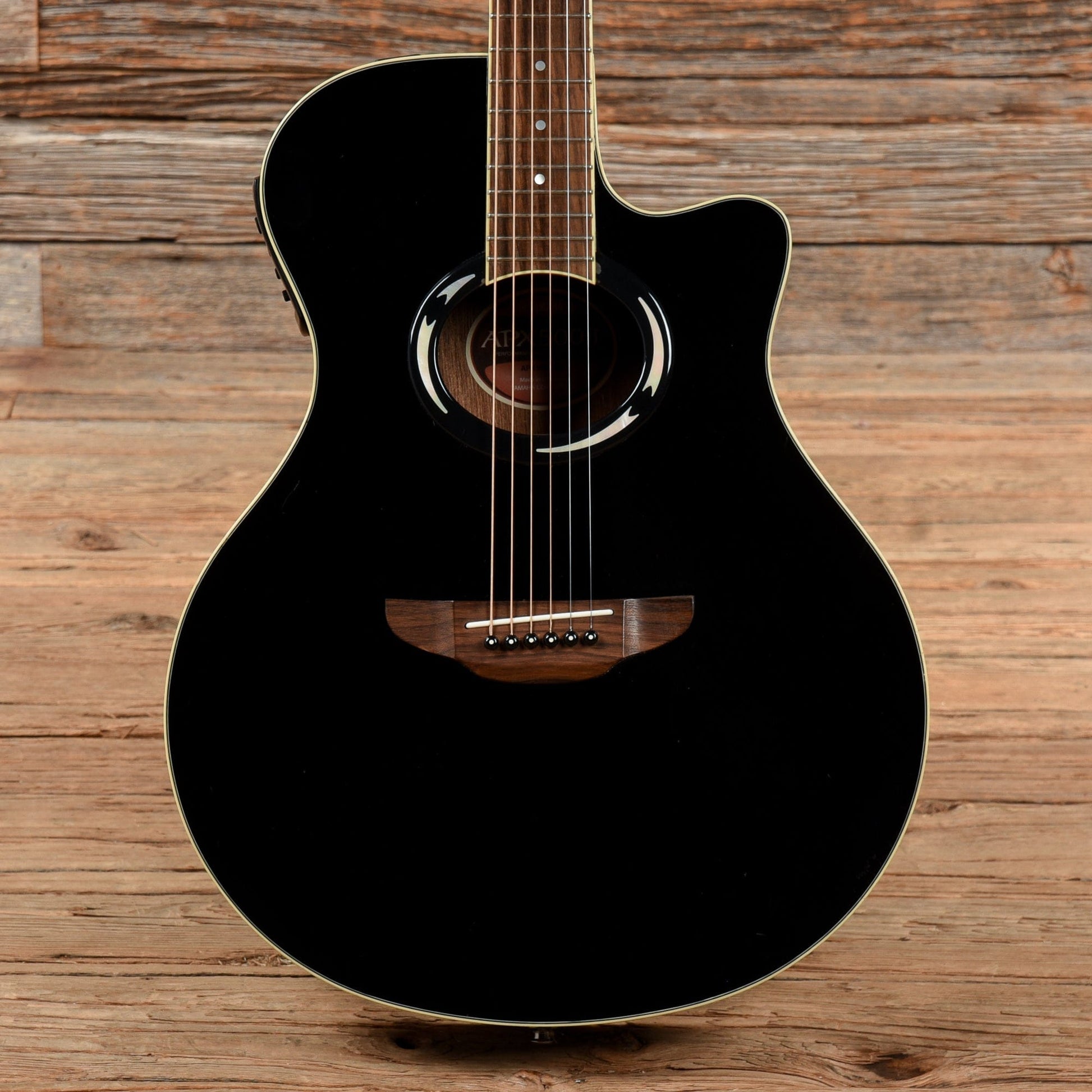 Yamaha APX500II Black 2012 Acoustic Guitars / Built-in Electronics