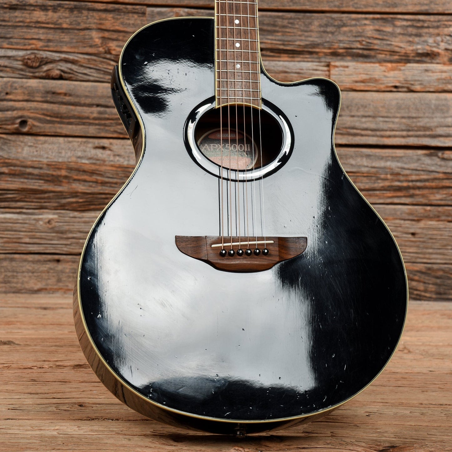 Yamaha APX500II Black 2012 Acoustic Guitars / Built-in Electronics