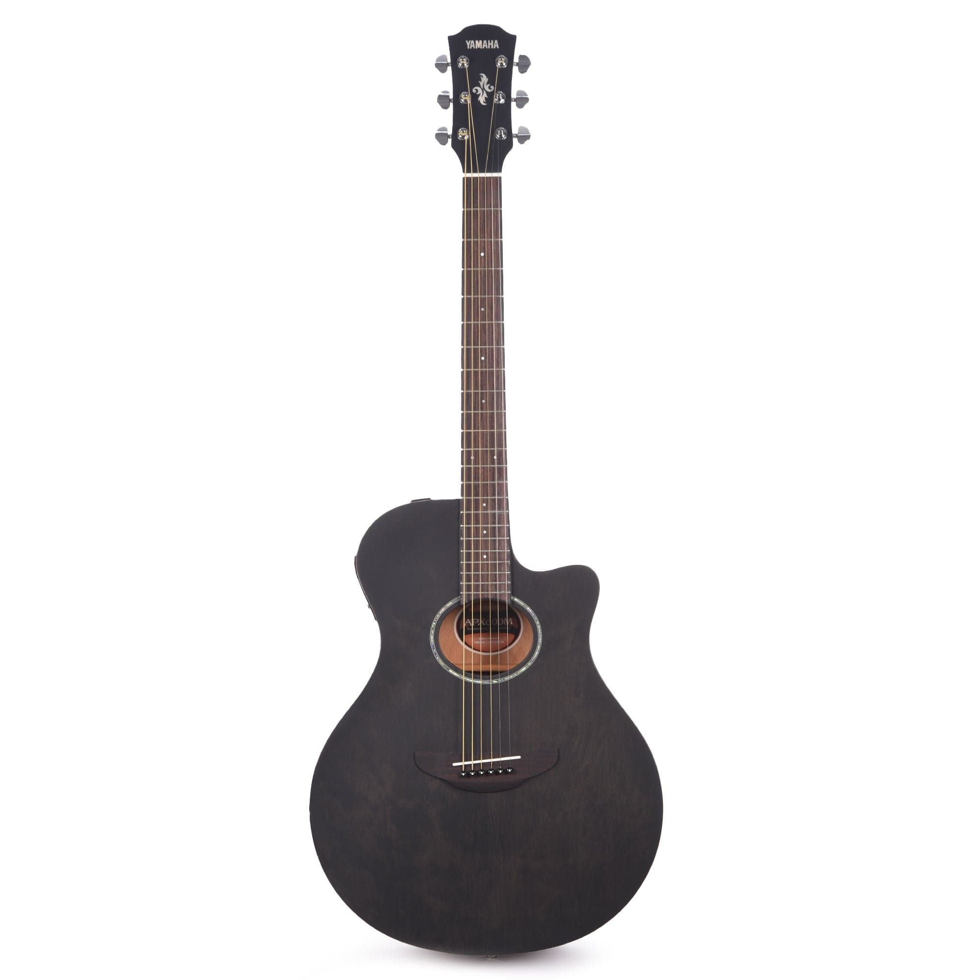 Yamaha APX600M Thinline Acoustic/Electric Guitar Smoky Black Acoustic Guitars / Built-in Electronics