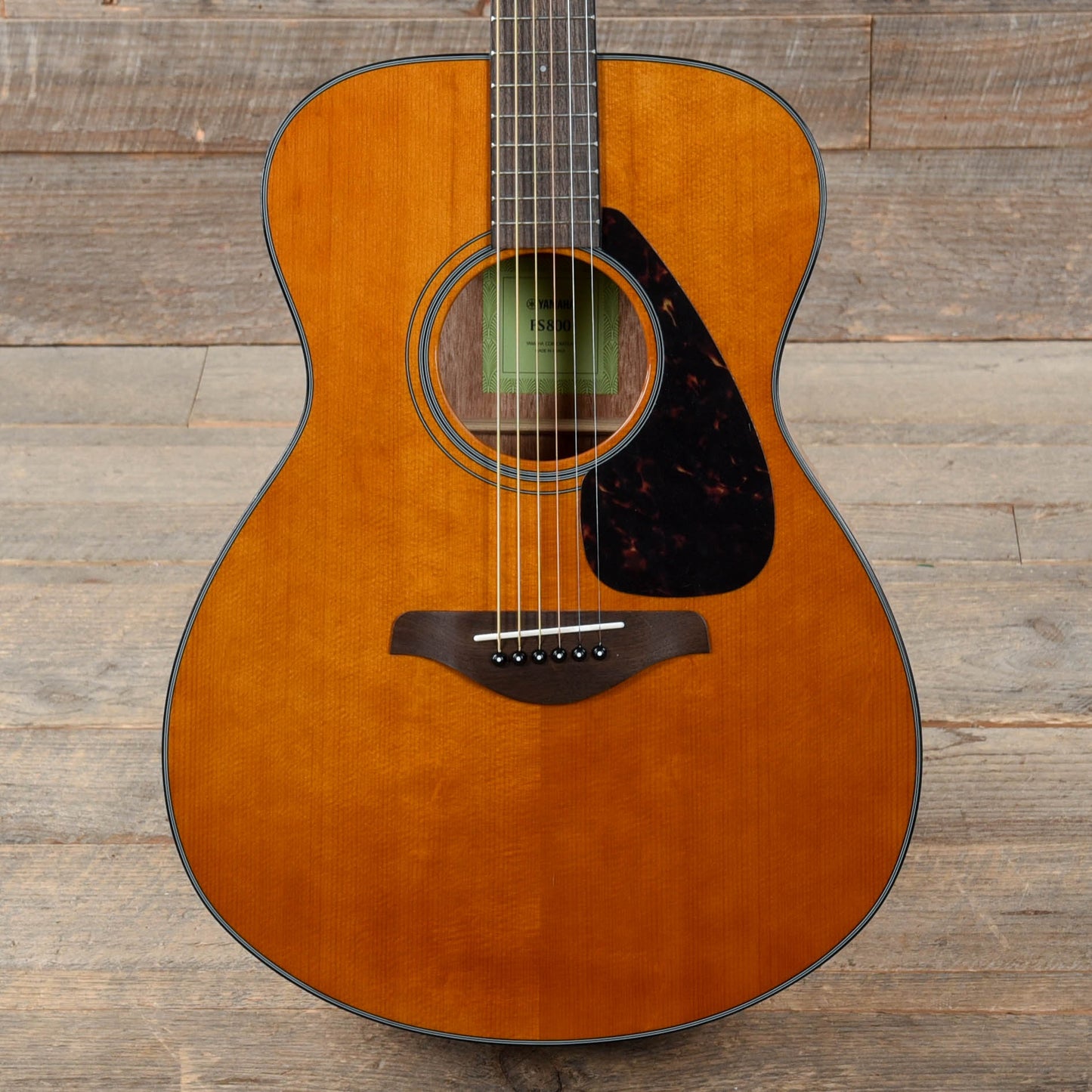 Yamaha FS800 T Concert Acoustic Limited Edition Tinted Natural Top Acoustic Guitars / Concert