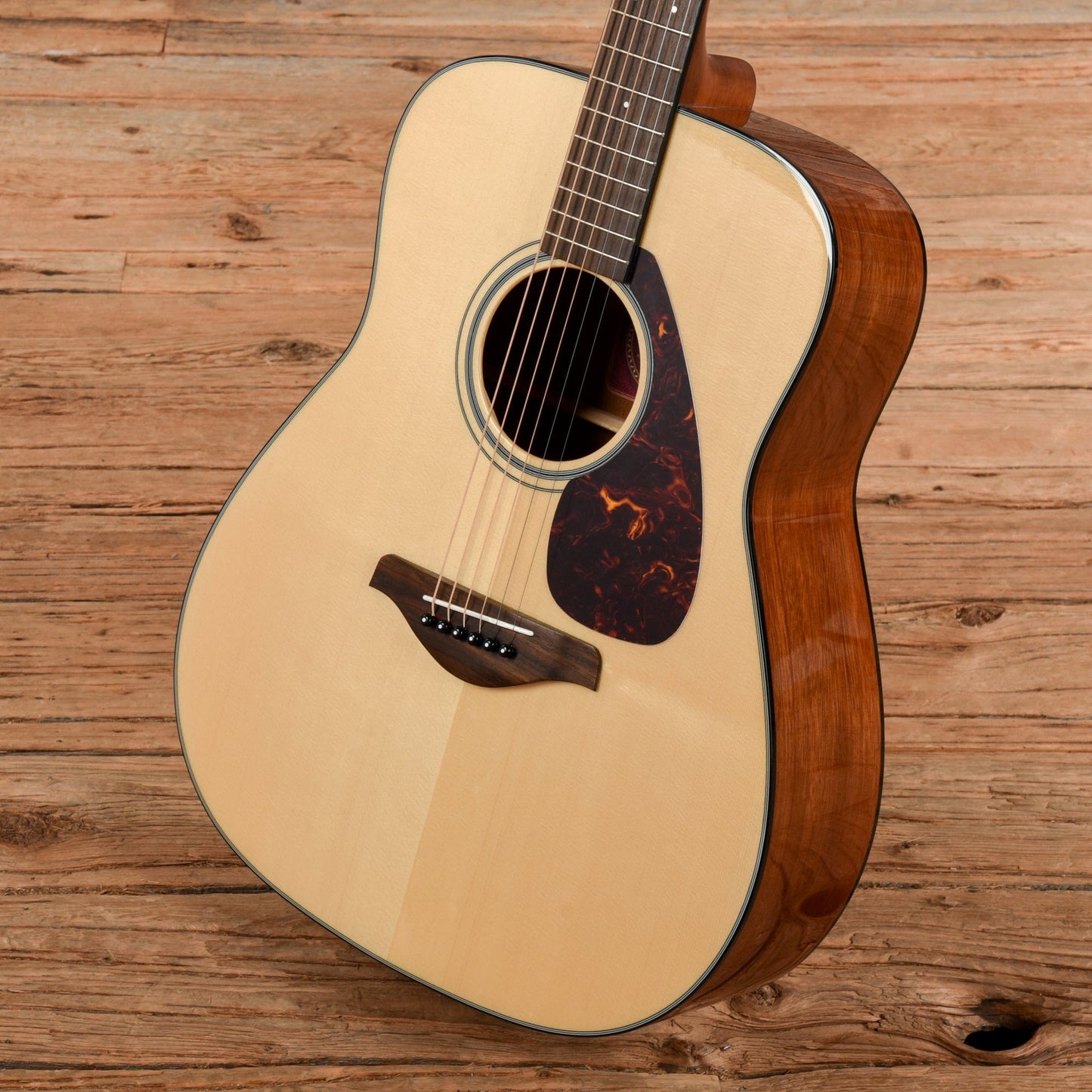 Yamaha FG700S Folk Guitar Natural Acoustic Guitars / Dreadnought