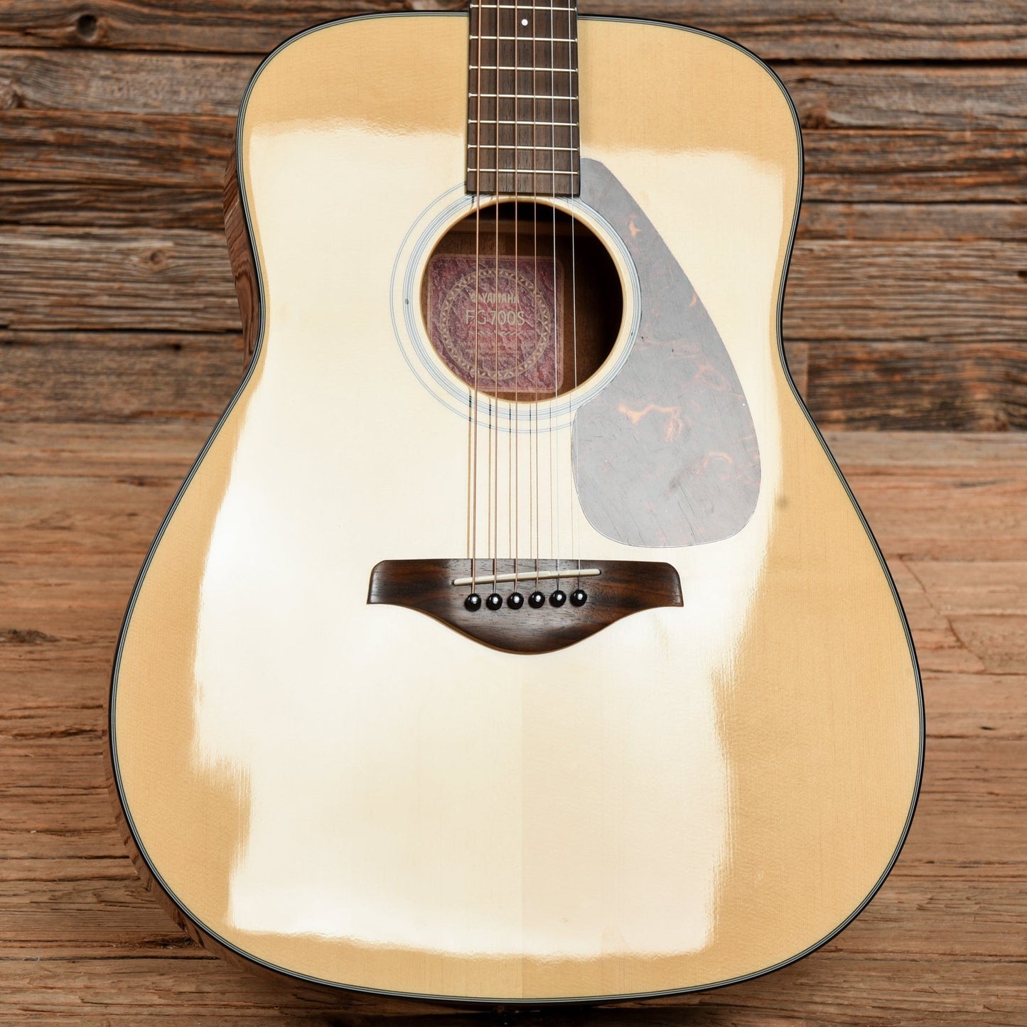 Yamaha FG700S Folk Guitar Natural Acoustic Guitars / Dreadnought