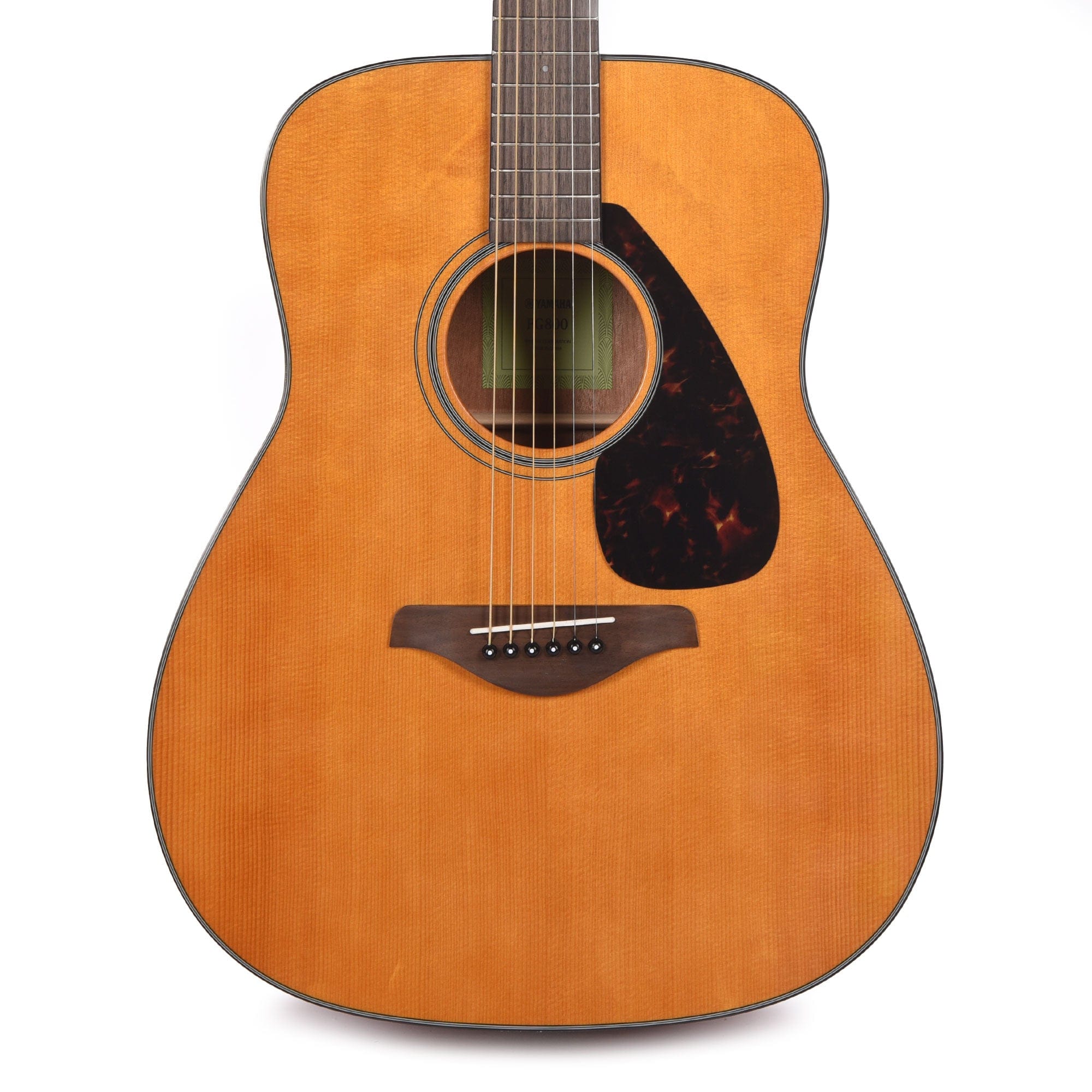 Yamaha FG800 Traditional Dreadnought Acoustic Vintage Natural Acoustic Guitars / Dreadnought