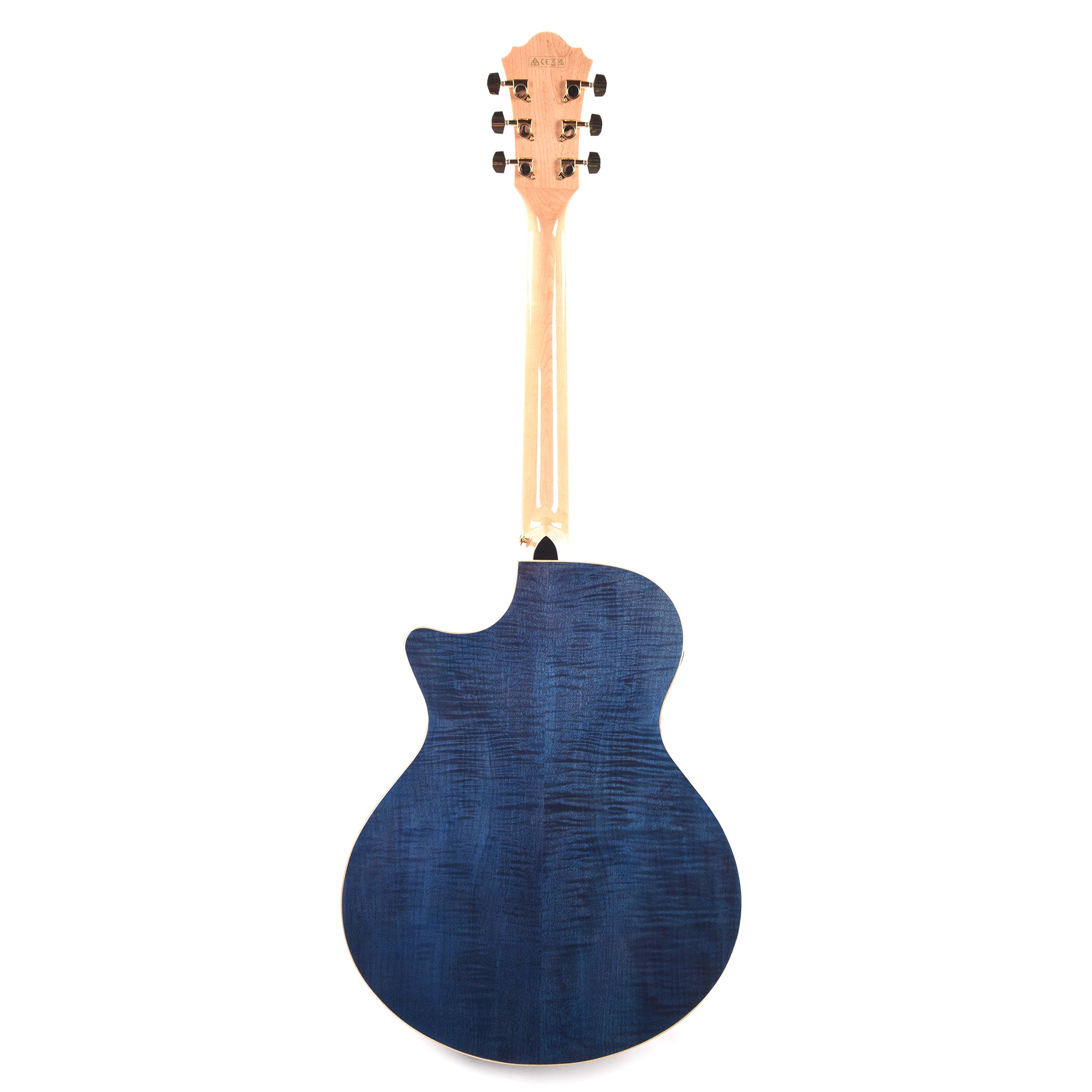 Ibanez AE390NTA Acoustic-Electric Guitar Natural High Gloss Top, Aqua Blue High Gloss Back and Sides