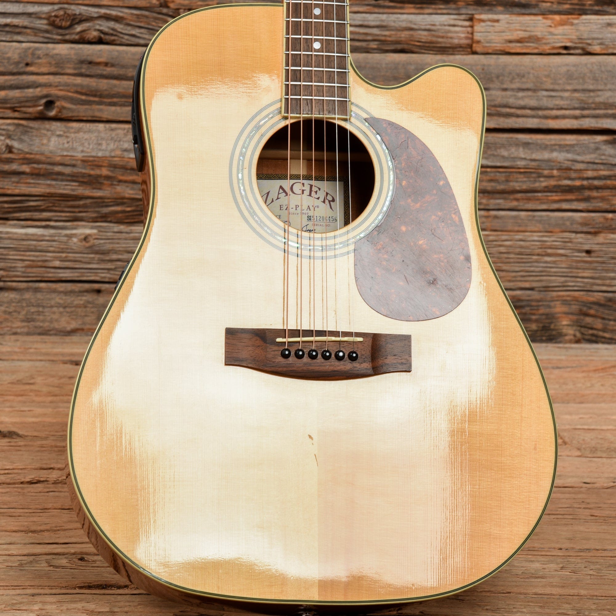 Zager ZAD 50CE Natural – Chicago Music Exchange