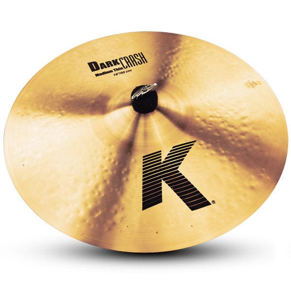 Zildjian 17" K Dark Medium Thin Cymbal Drums and Percussion / Cymbals / Crash