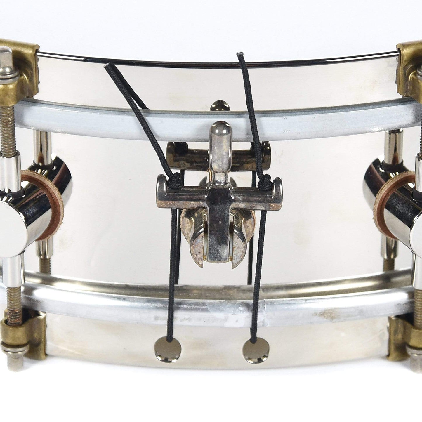 A&F Drum Co. 4x14 Nickel Over Brass 8-Lug Snare Drum Drums and Percussion / Acoustic Drums / Snare