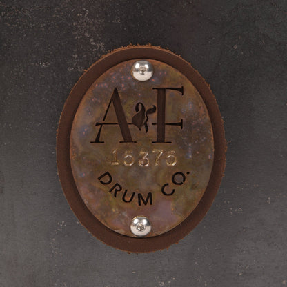 A&F Drum Co. 6.5x13 Raw Steel 8-Lug Snare Drum Drums and Percussion / Acoustic Drums / Snare