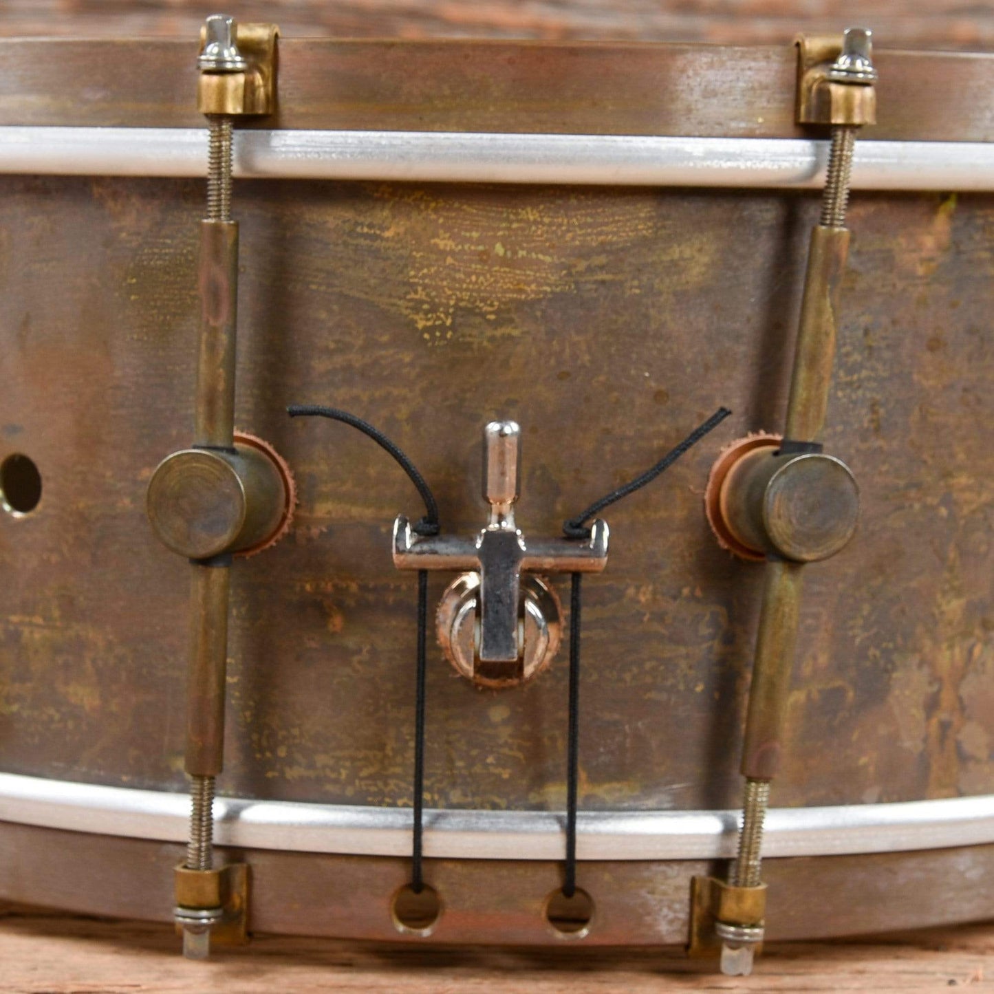 A&F Drum Co. 6.5x14 Raw Brass Snare Drum Drums and Percussion / Acoustic Drums / Snare