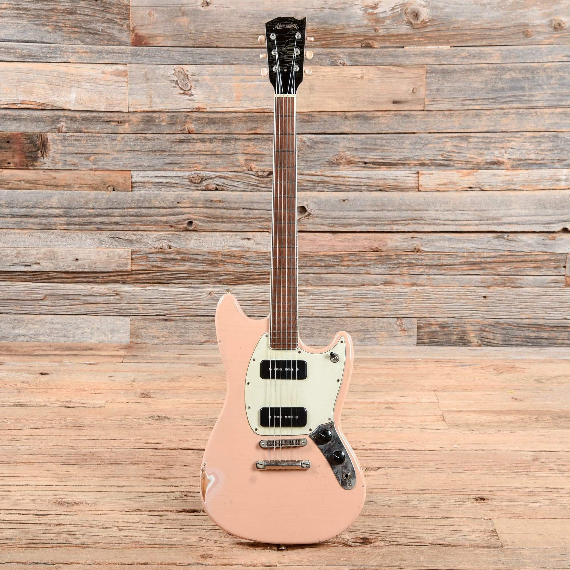 Abernethy Mule Shell Pink 2015 Electric Guitars / Solid Body